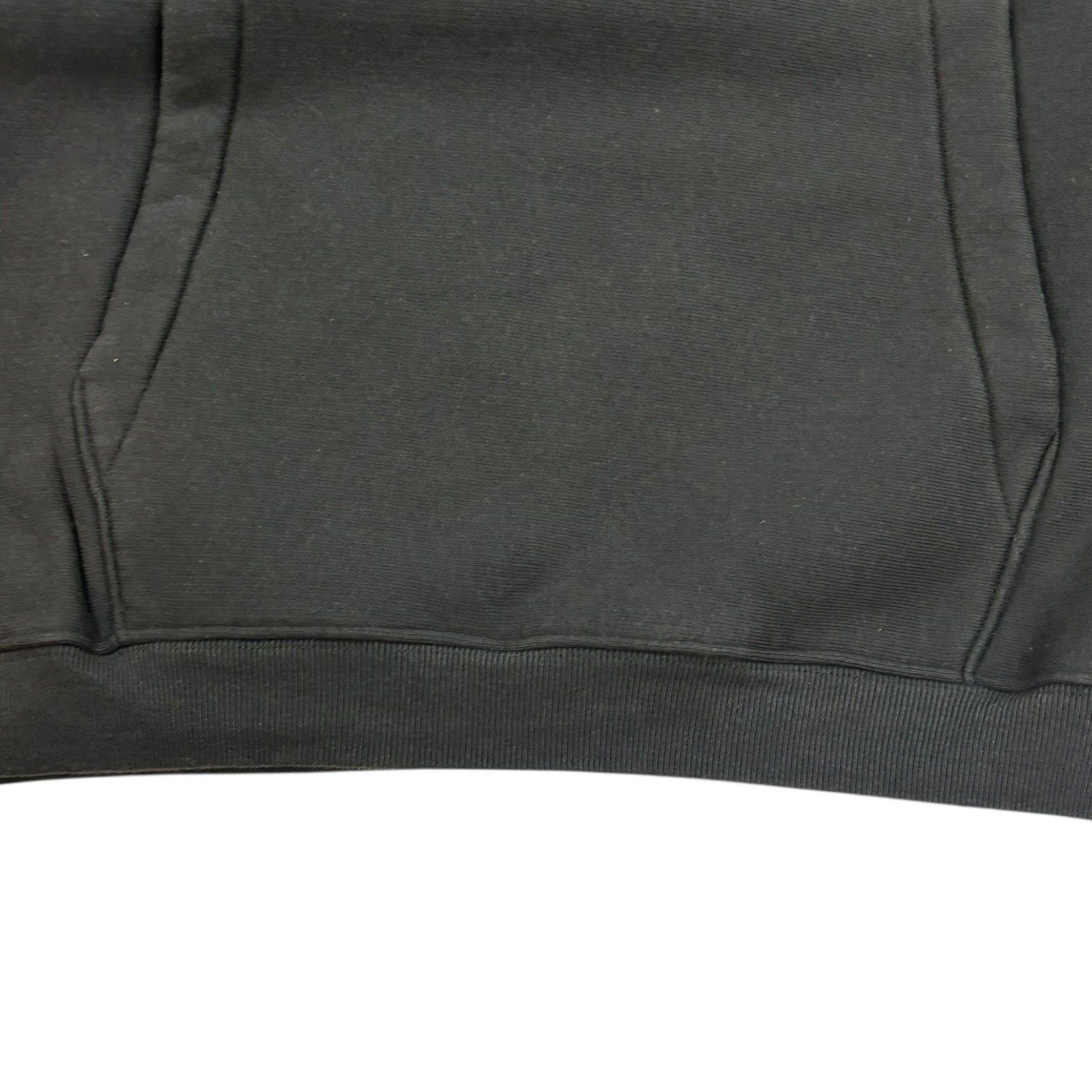 Stussy Satin Patch Oversized Hoodie Washed Black