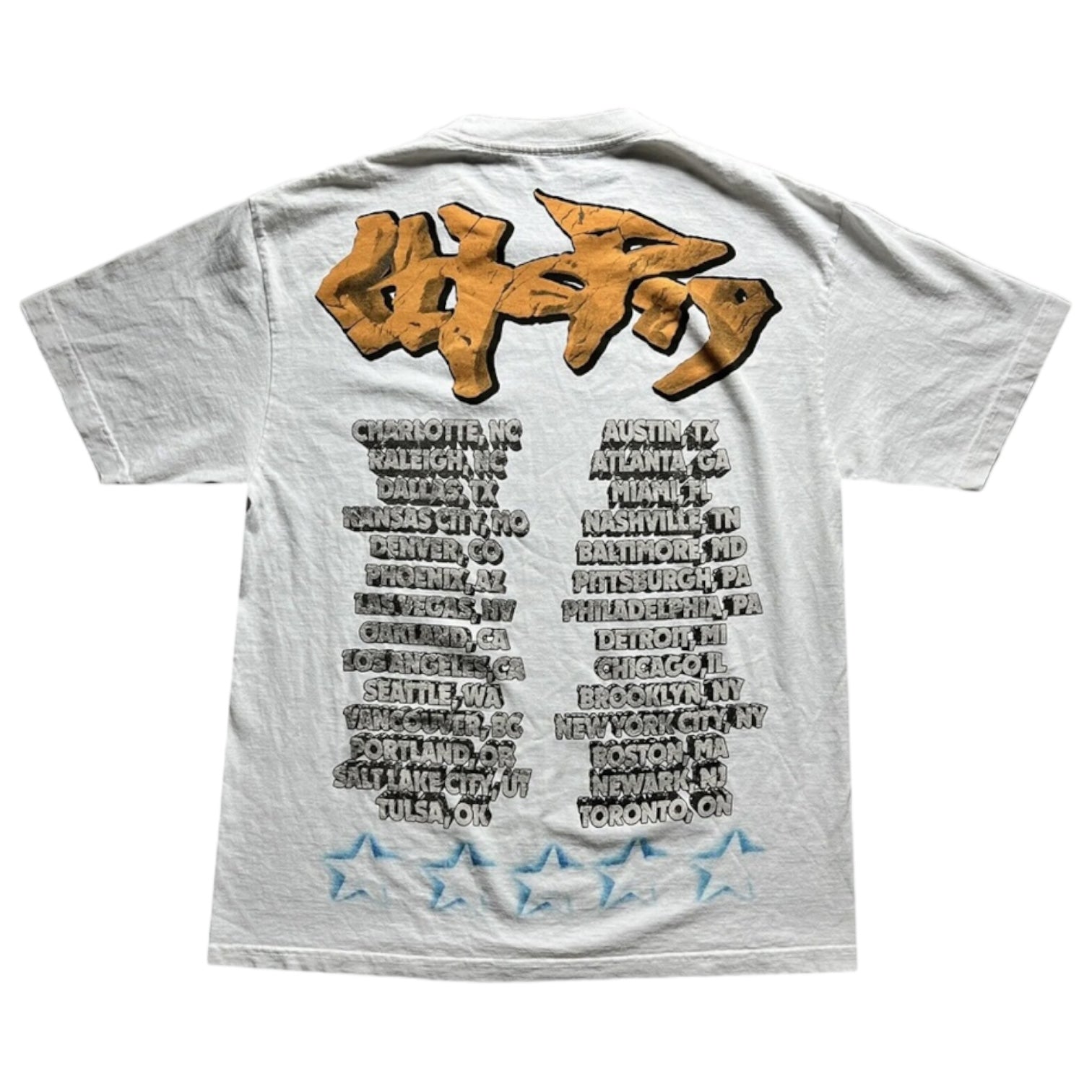 Travis Scott Utopia Tour Skitzo Circus Maximus T-Shirt White