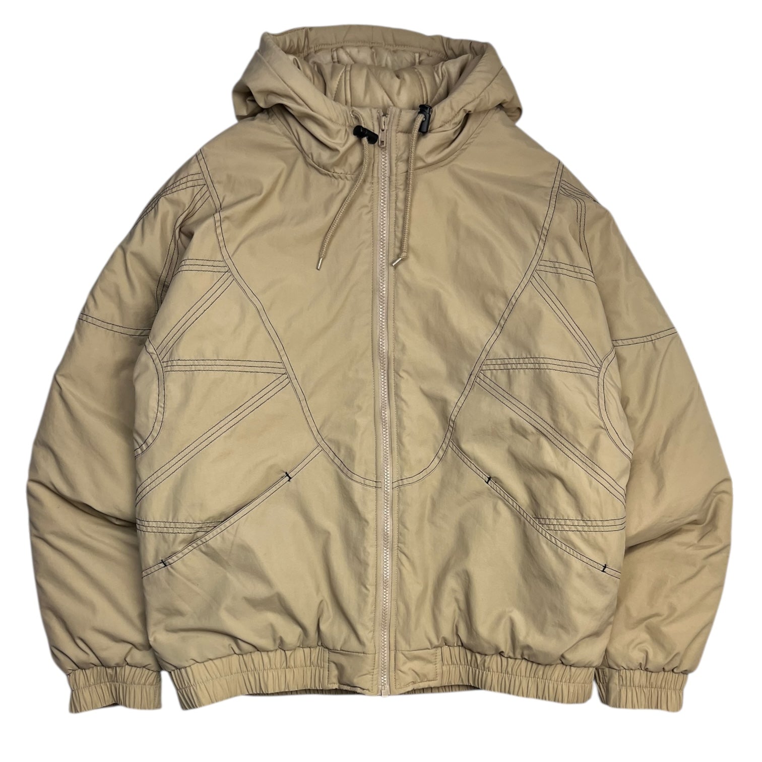 Supreme Zig Zag Stitch Puffy Jacket