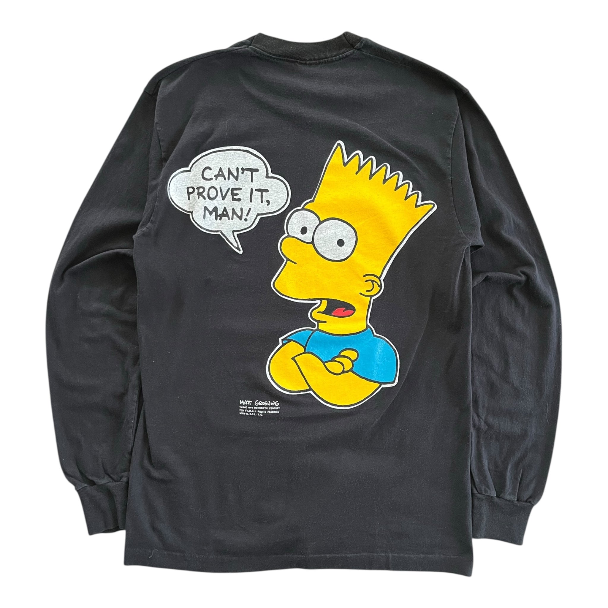 1990 The Simpsons Bart & Lisa Longsleeve Shirt