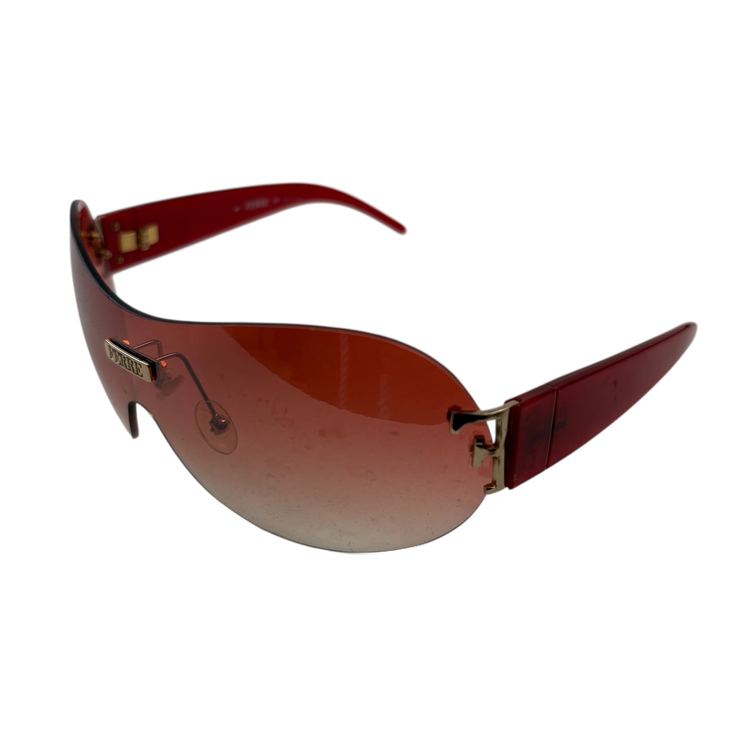 Vintage Gianfranco Ferré GF76906 Sunglasses Red