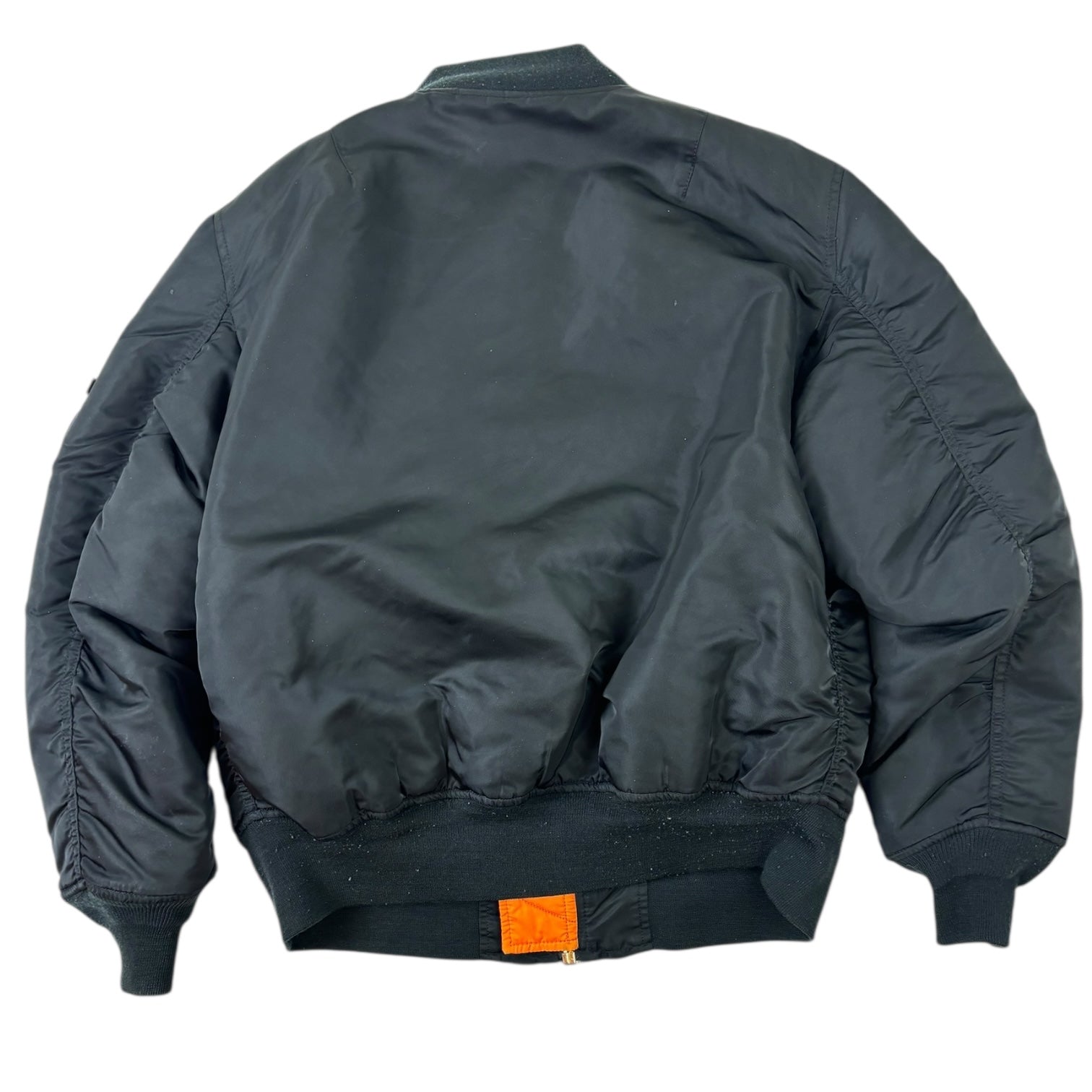Alpha Industries Reversible Bomber Jacket Black/Orange