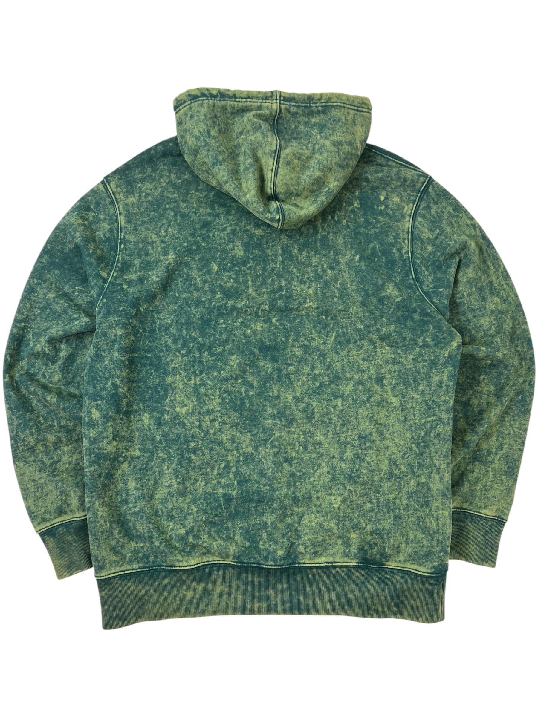 Palace Pircle Hoodie Green Acid Wash