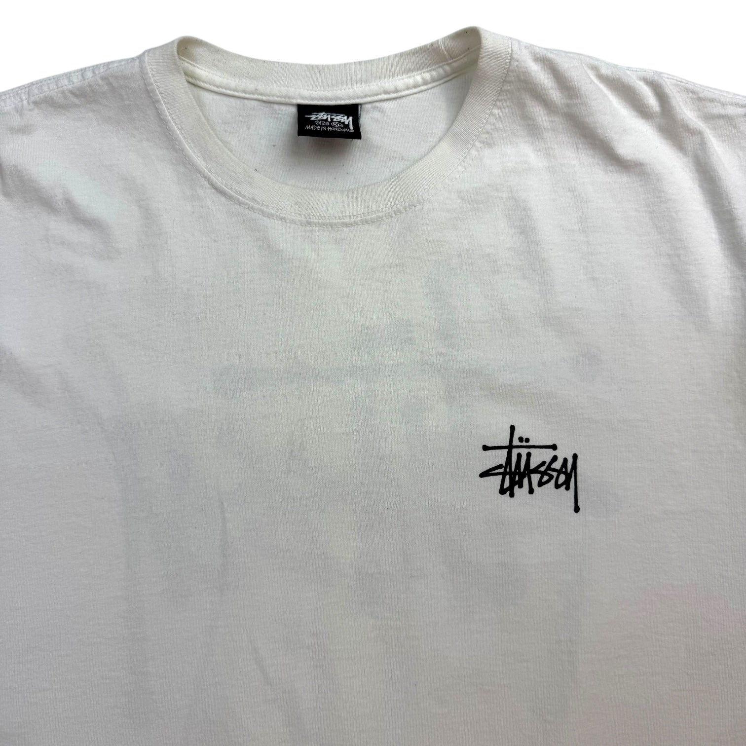 Stussy Stock Basic Tee White