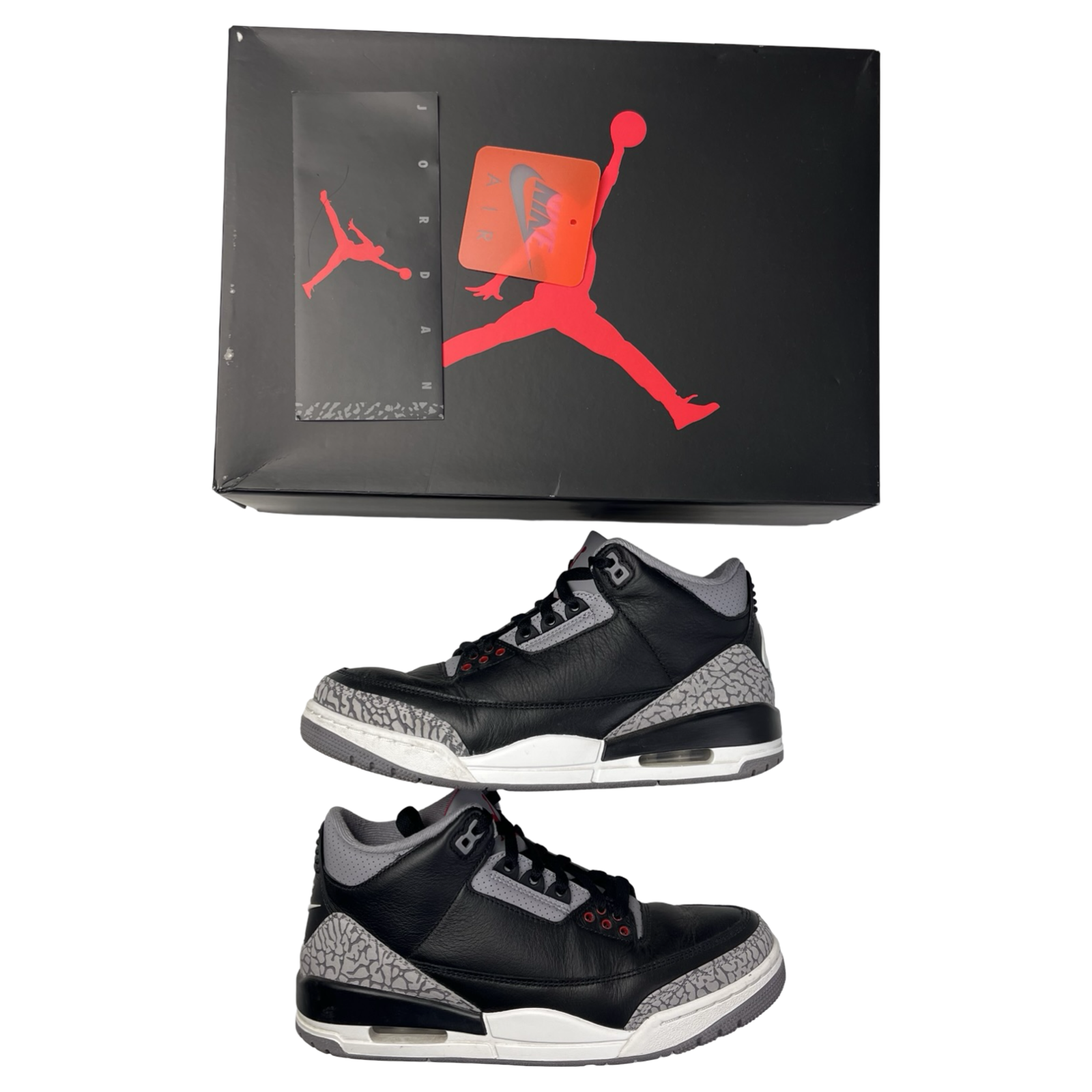 Jordan 3 Retro OG Black Cement (2024) (Used)