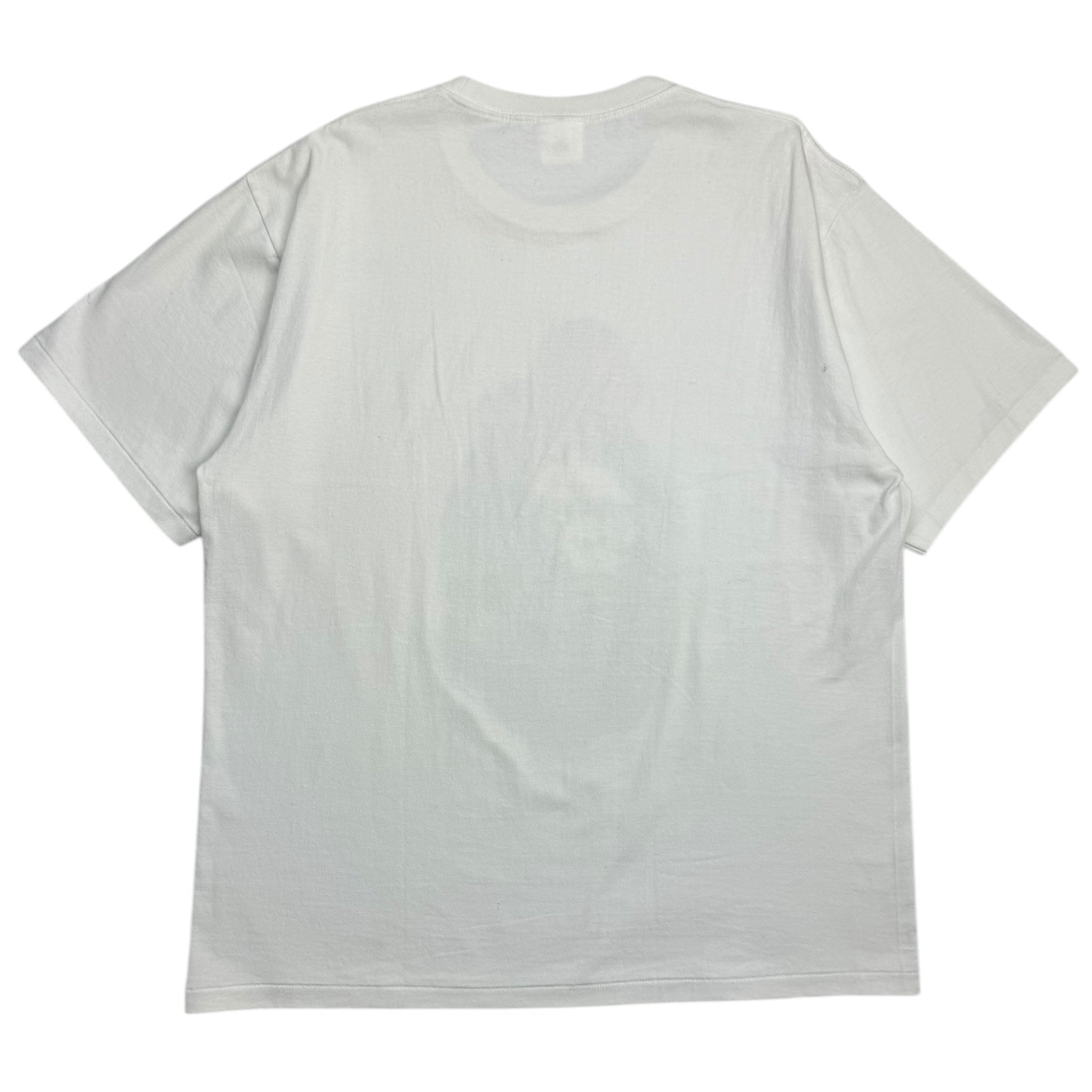 Bape Space Camo Milo On Big Ape Tee White