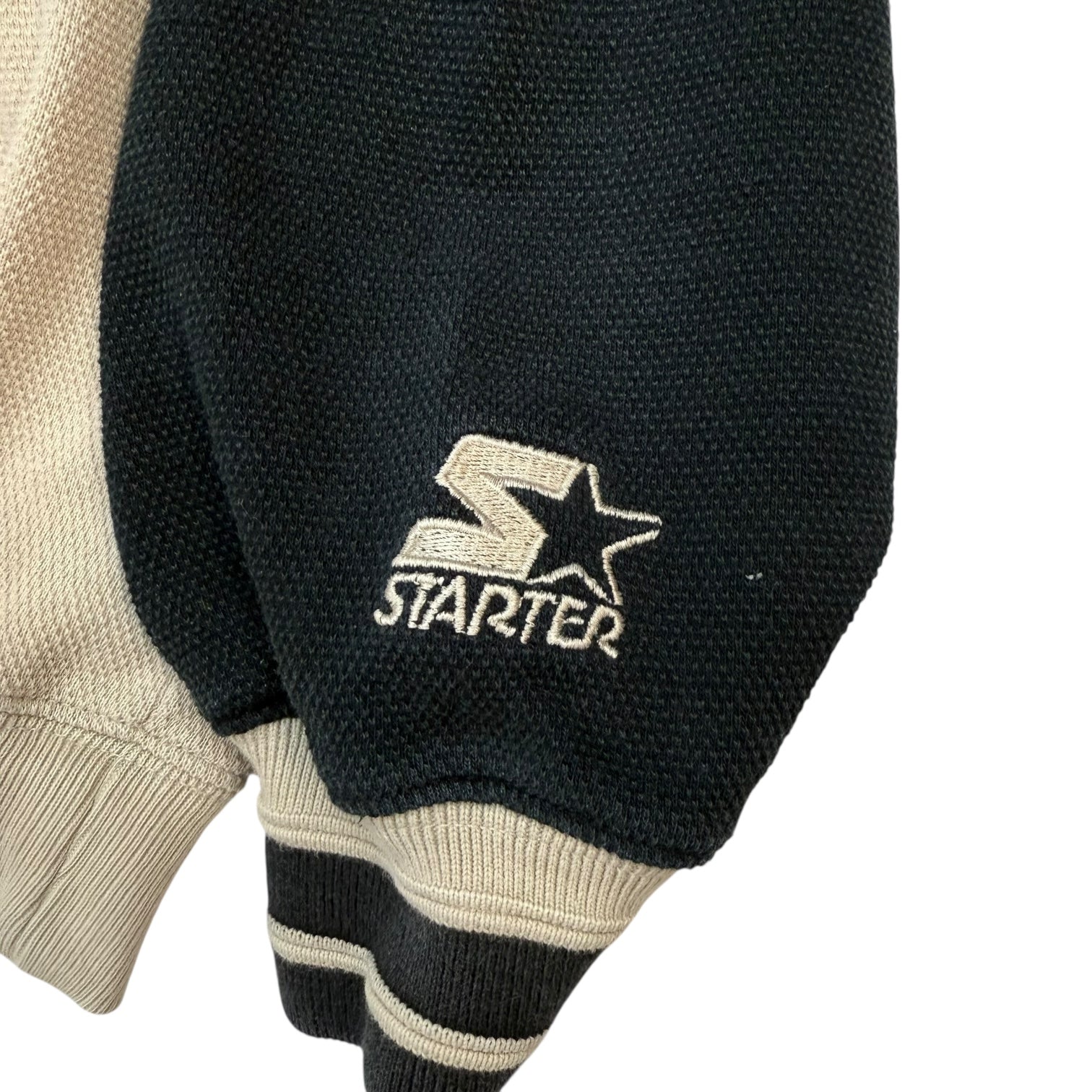 Vintage Starter Los Angeles Lakers Crewneck Black/Biege