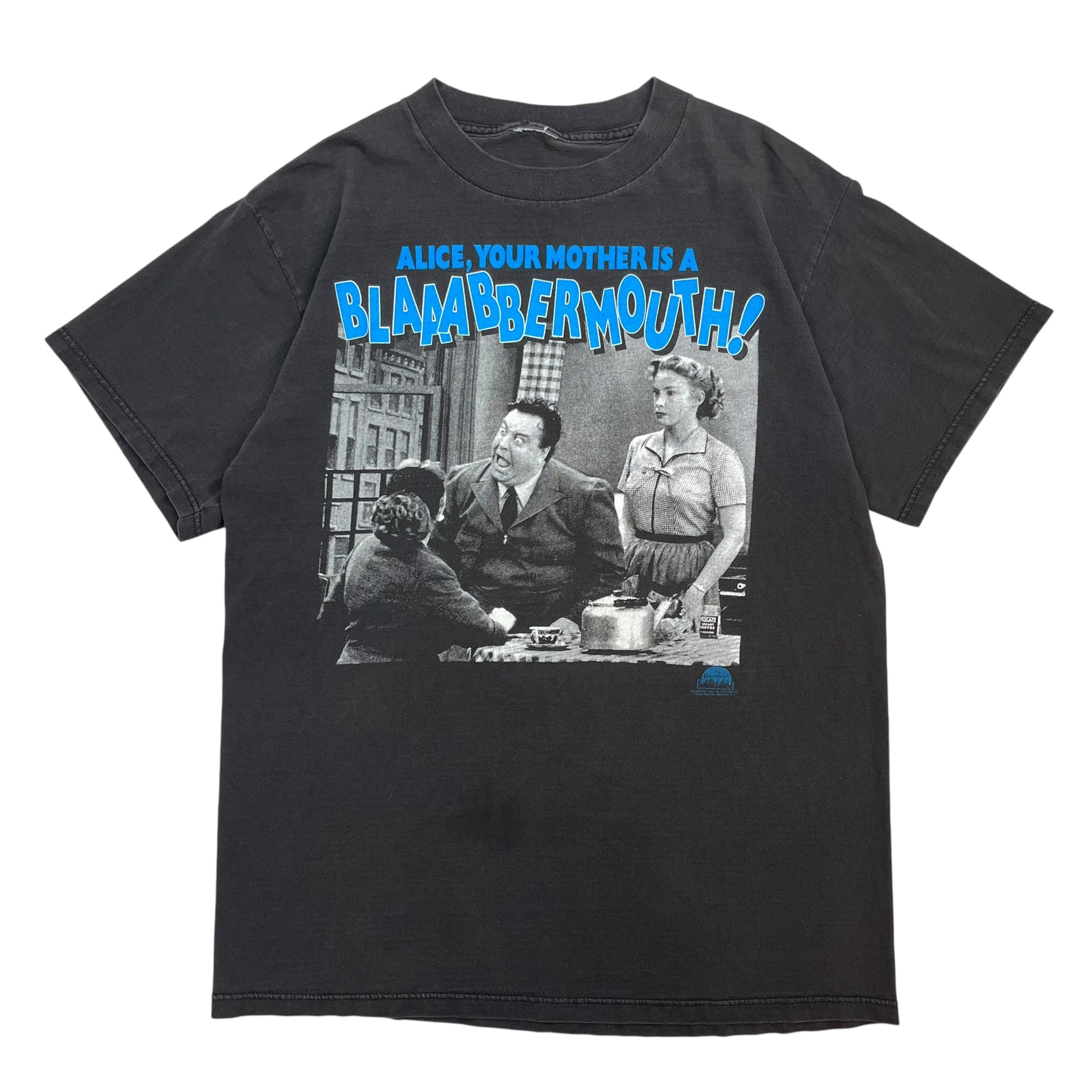 Vintage The Honeymooners “Blabbermouth” Tee Black