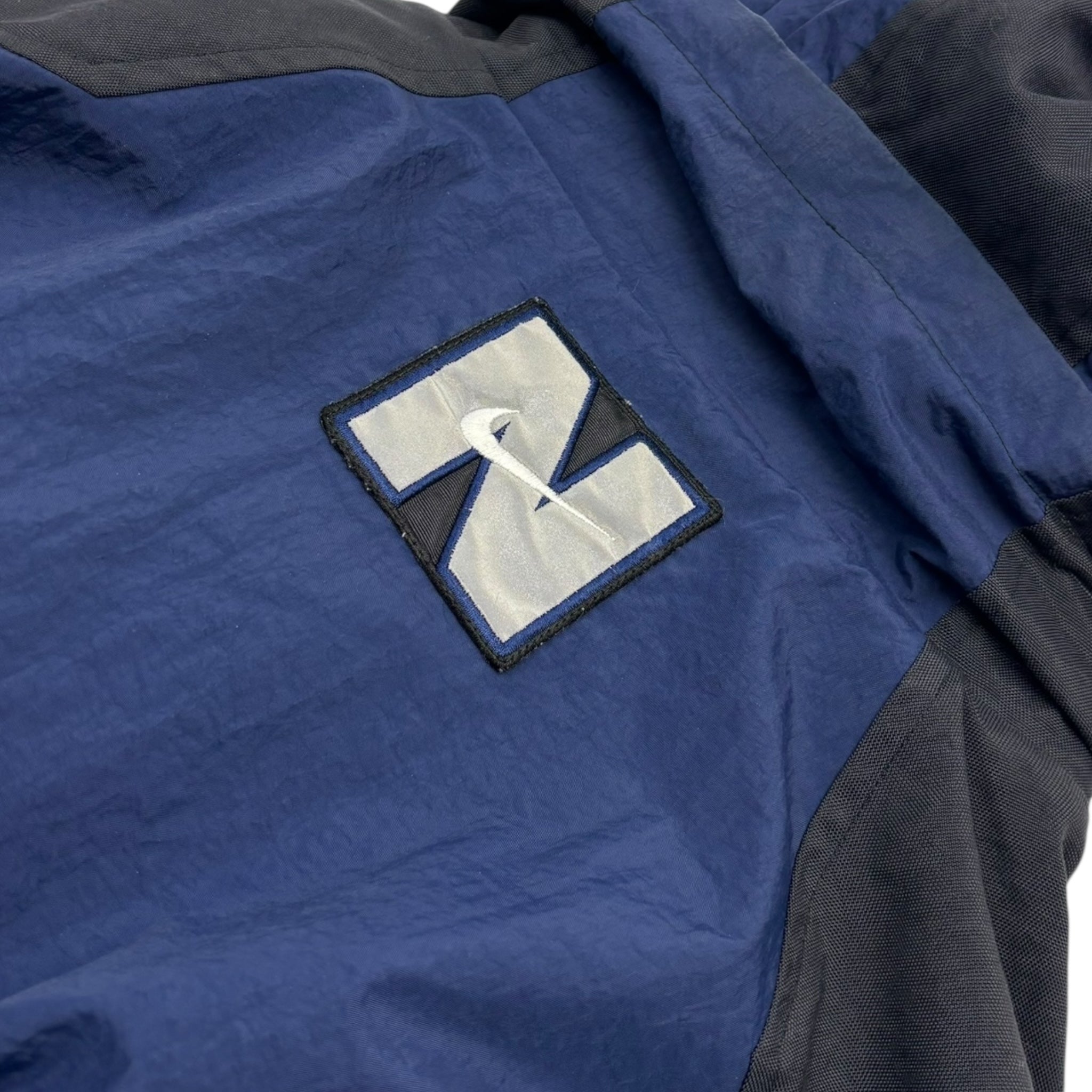Vintage Nike Reversible Windbreaker Jacket Navy