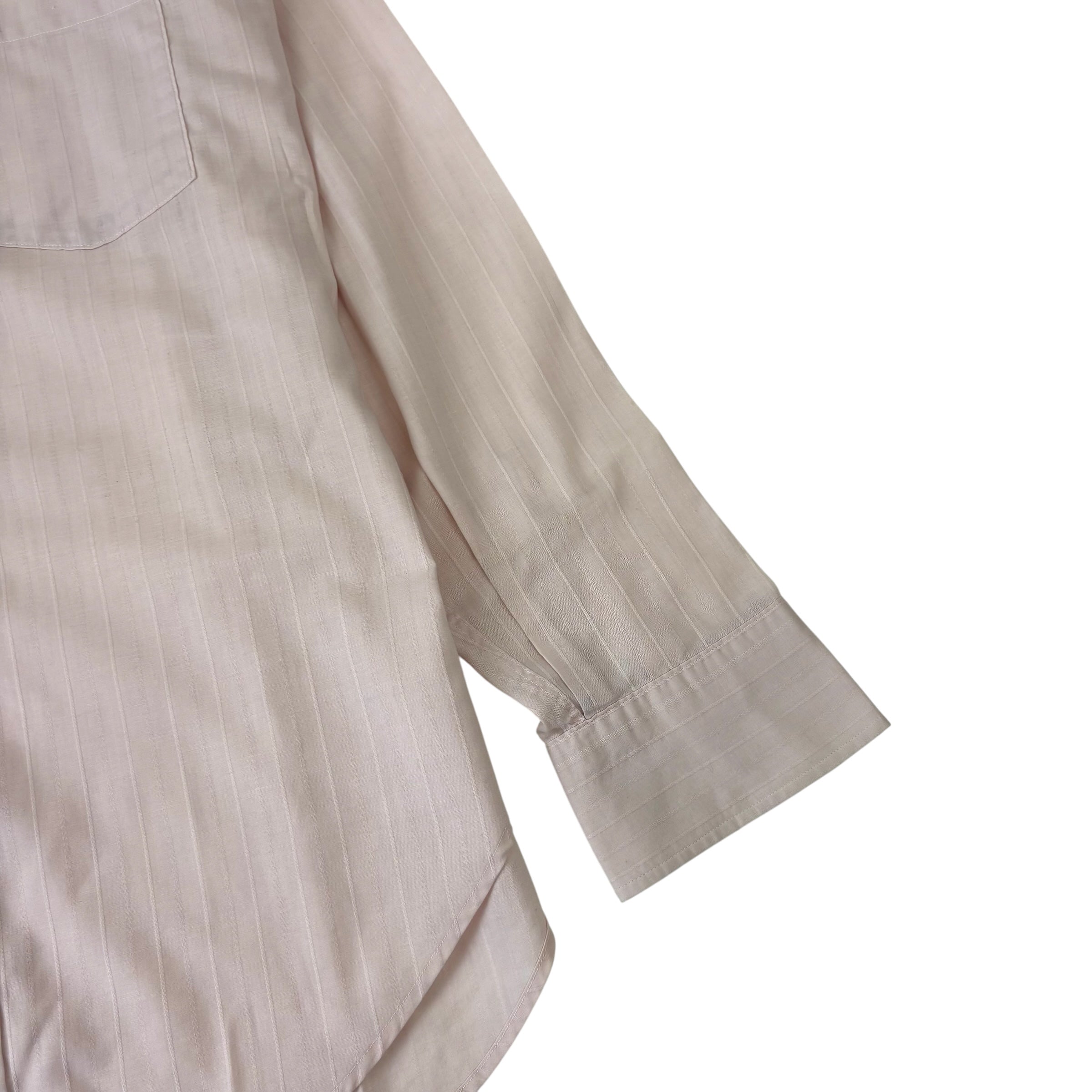 Vintage Christian Dior Dress Shirt Light Pink