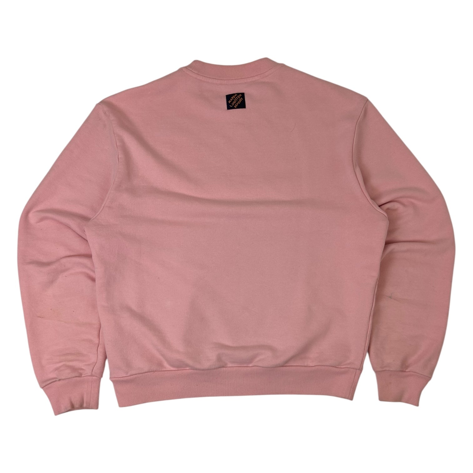 Louis Vuitton Embroidered Cotton Crewneck Pink