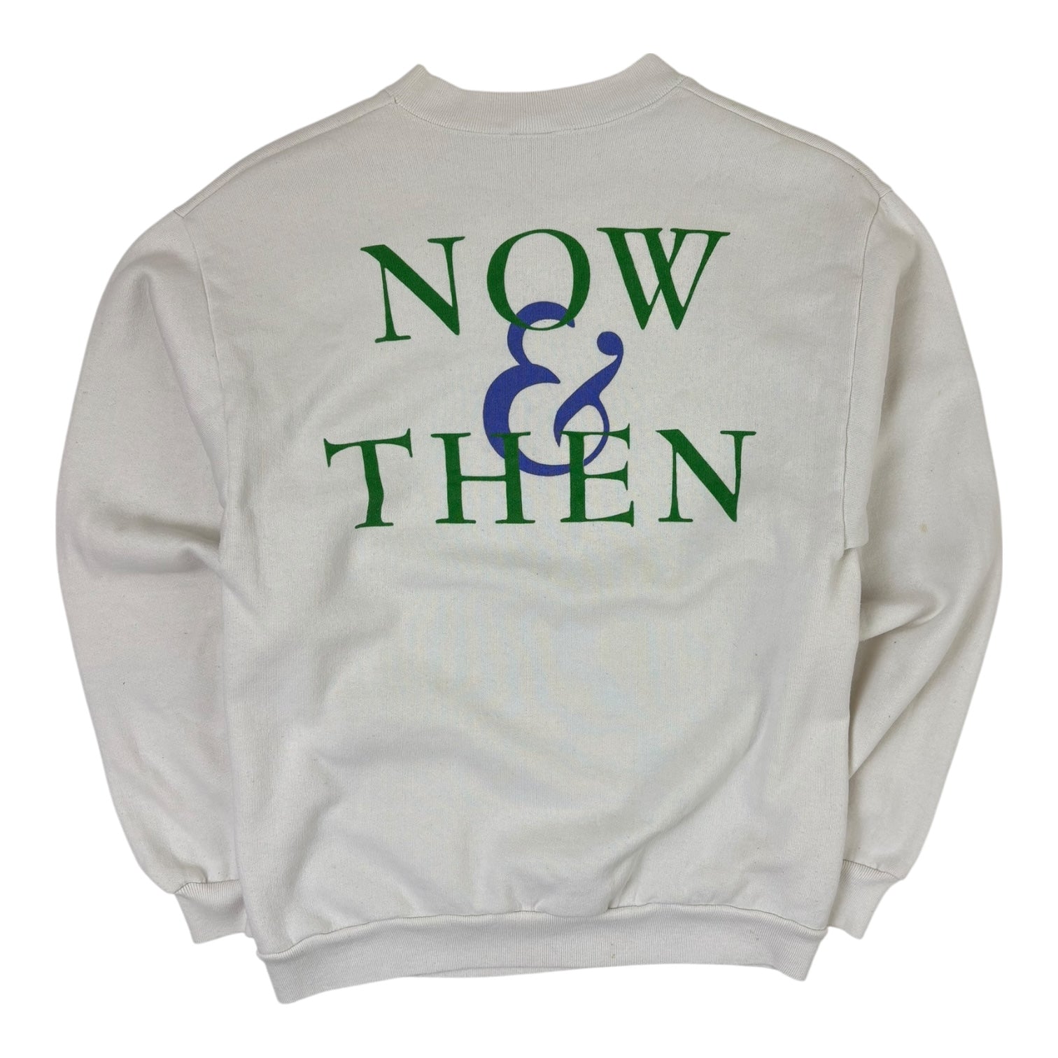 Vintage 1992 Michelle Wright “Then & Now” Crewneck White