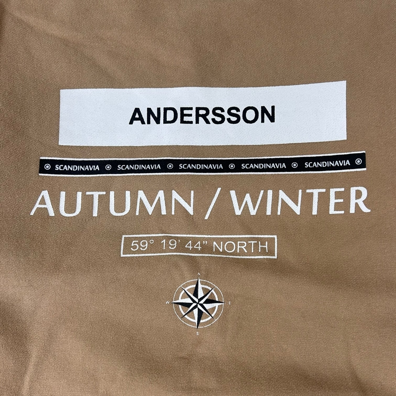 Anderson Bell Stockholm Crewneck Beige