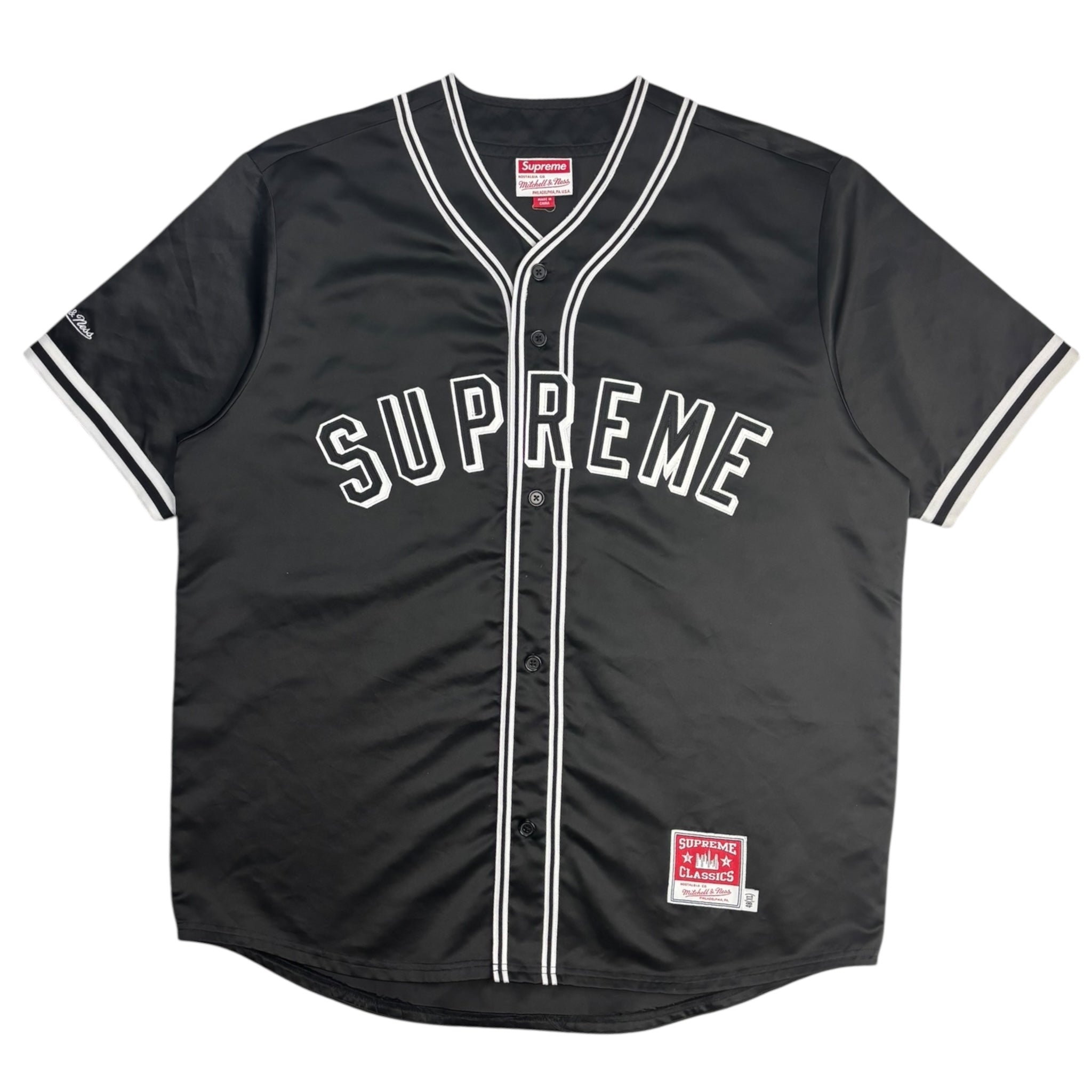 Supreme X Mitchell & Ness Baseball Jersey