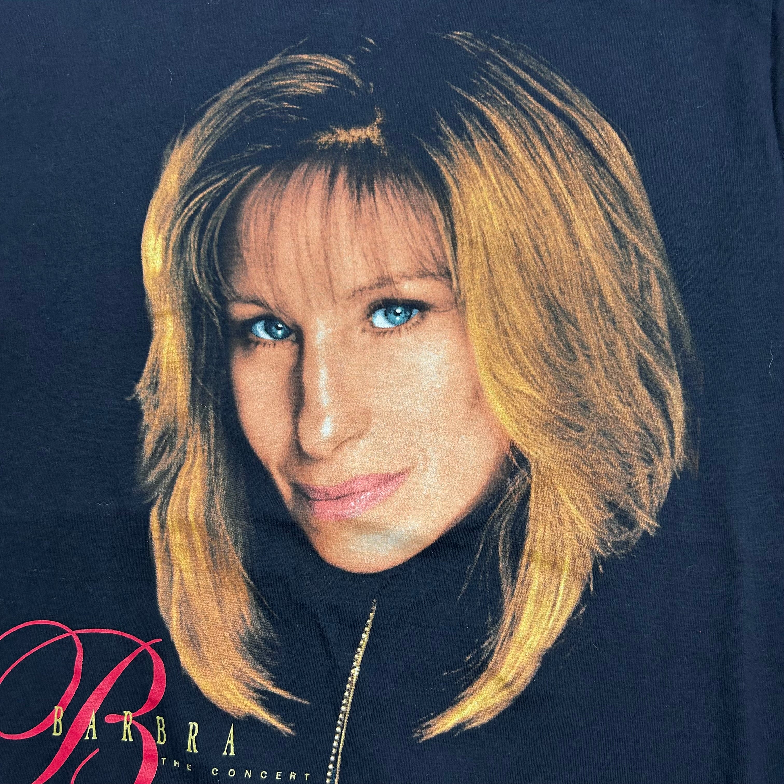 1994 Barbra Streisand Concert Tee Black