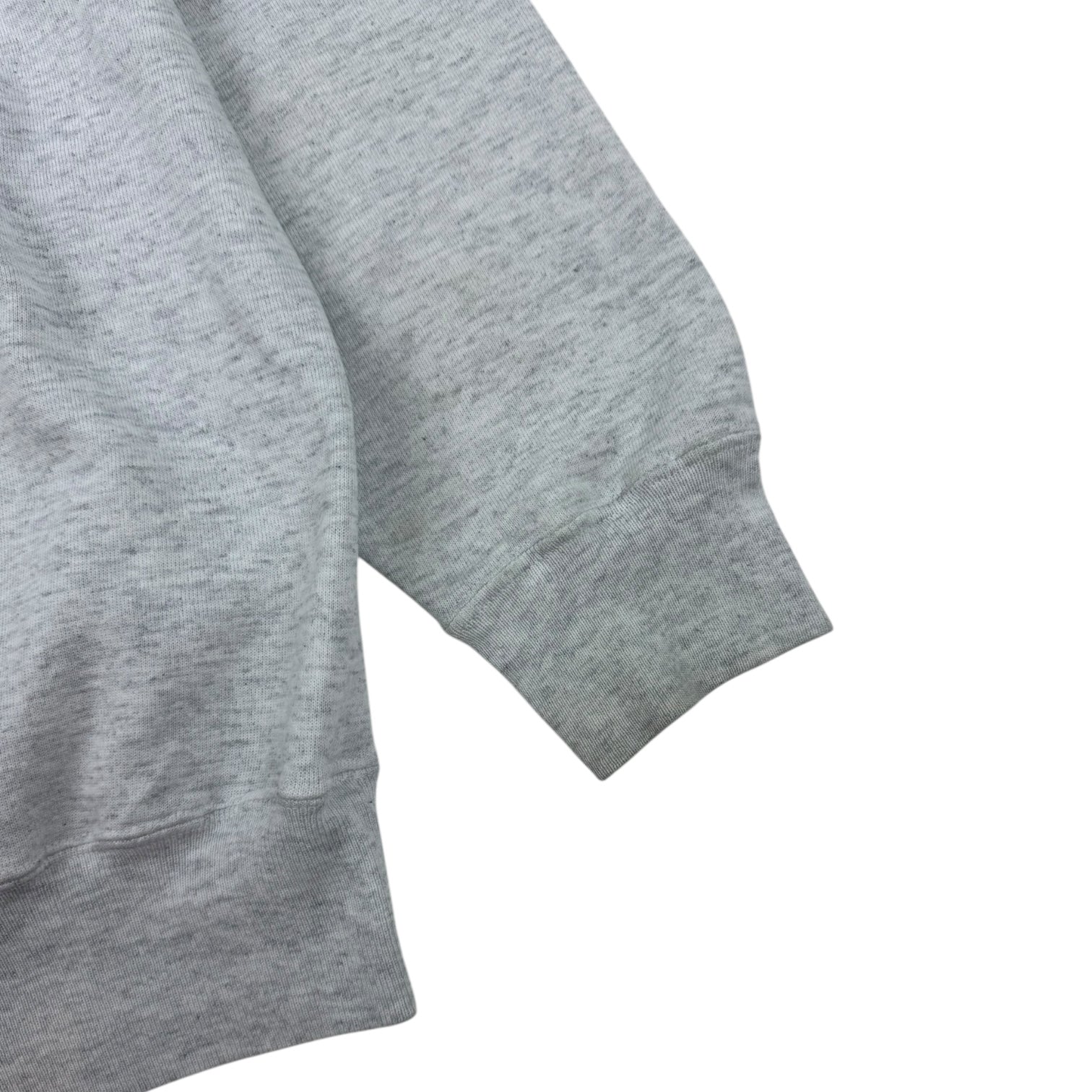 Vintage Champion Illinois Wesleyan Football Crewneck Grey