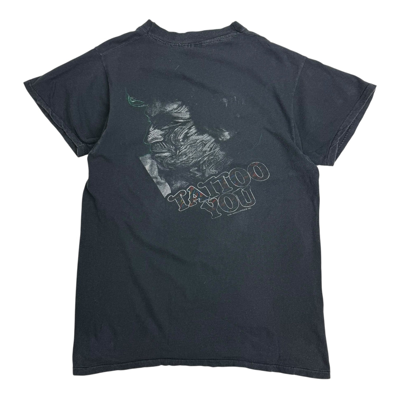 1981 The Rolling Stones Tattoo You Tour Tee Black