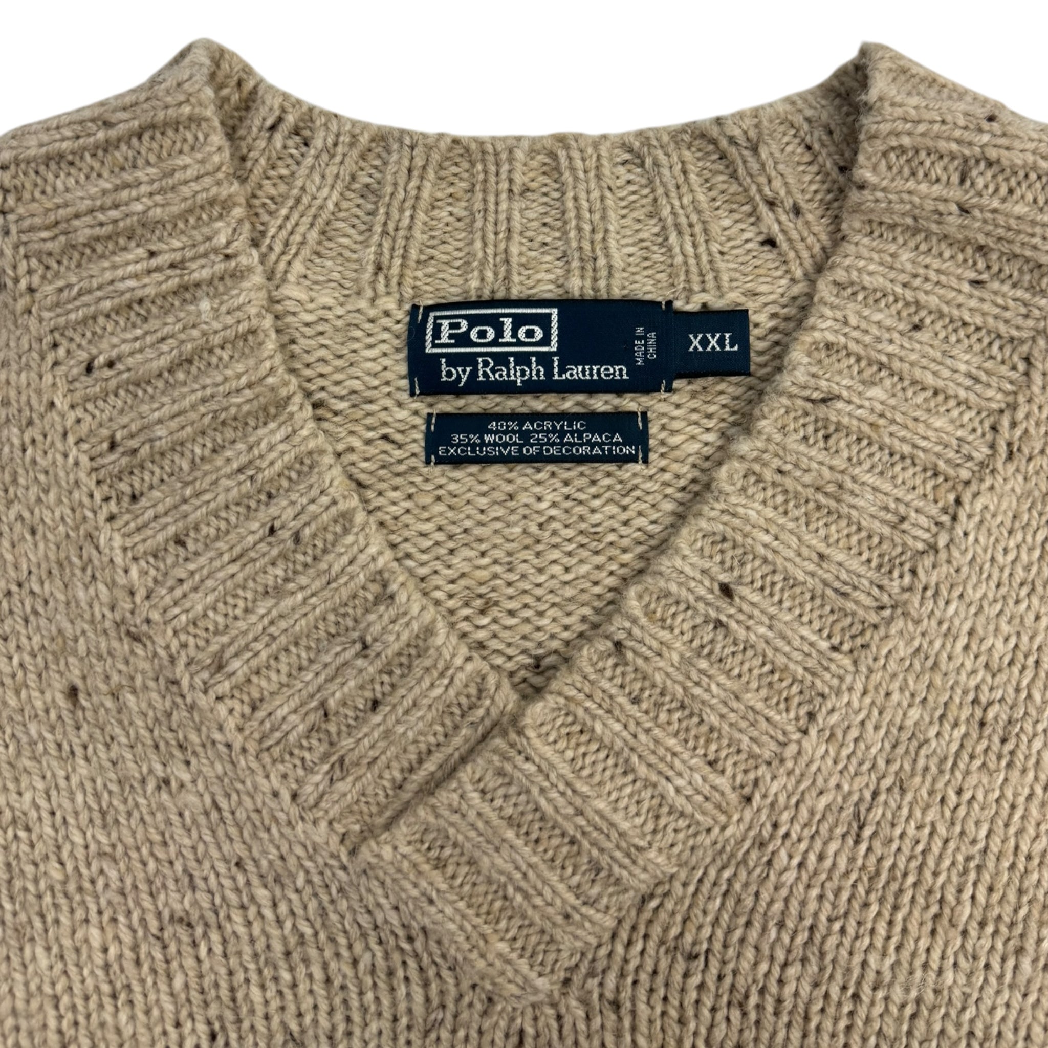 Vintage Polo Ralph Lauren Alpaca Wool Knit Sweater