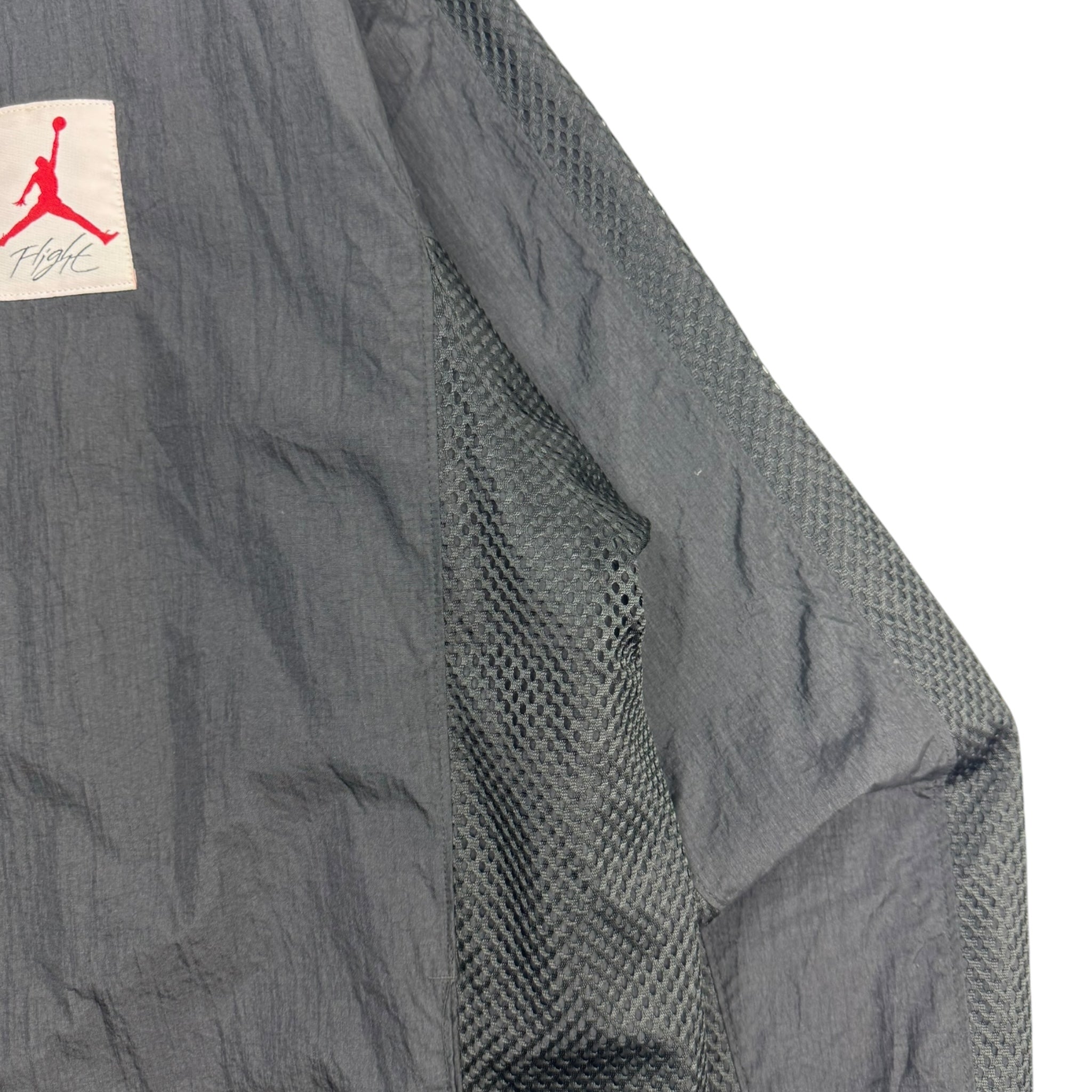 Vintage Nike Air Jordan Flight Jacket Mesh Black