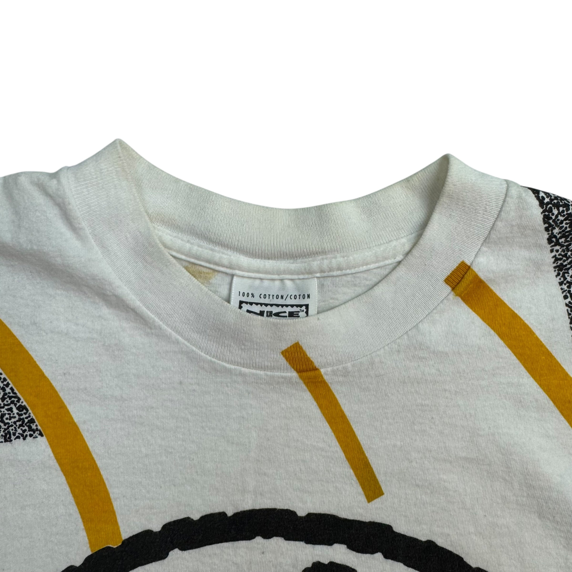 Vintage Nascar Team USA Tee White
