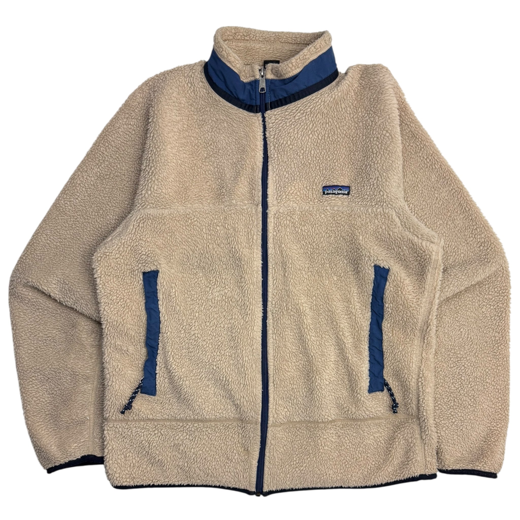 Vintage Patagonia Full Zip Fleece Oatmeal