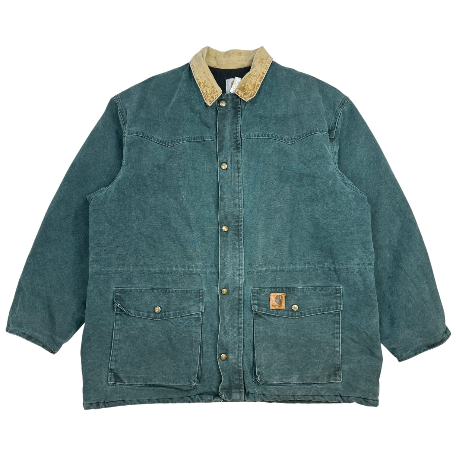 Vintage Carhartt Chore Jacket Green