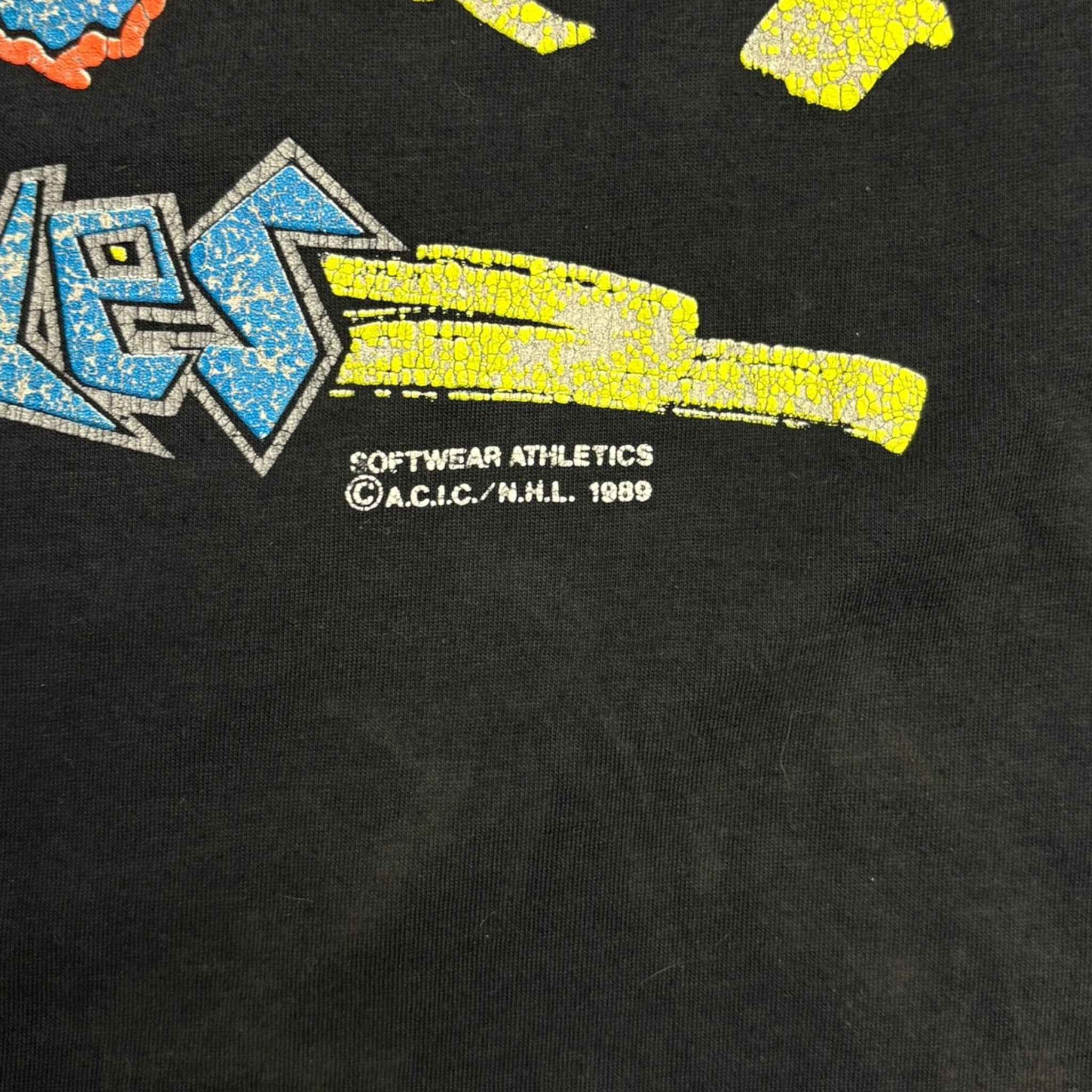 1989 Los Angeles Kings Neon T-Shirt