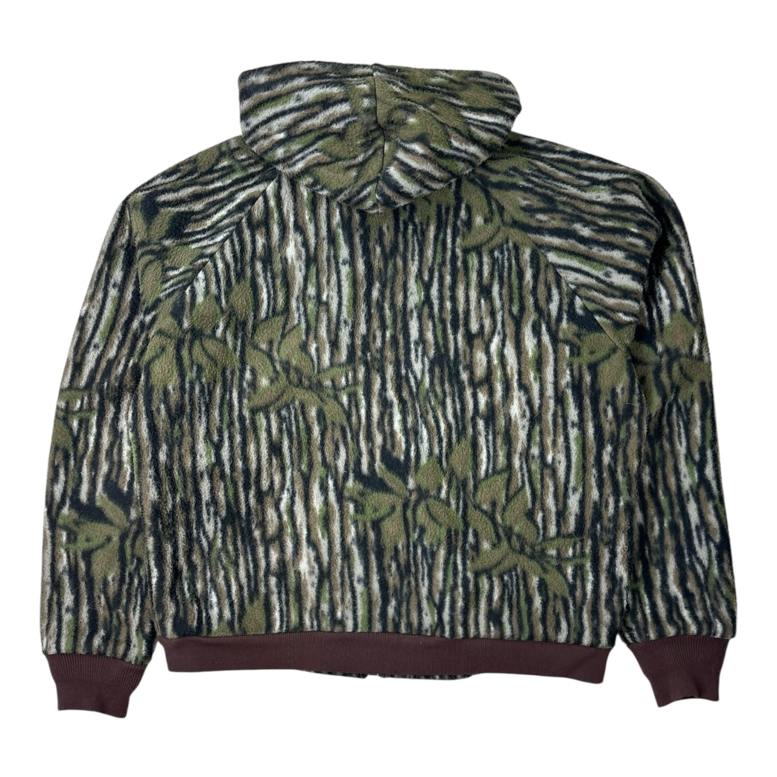Vintage Cabela’s Mossy Oak Polar Fleece Zip-Up