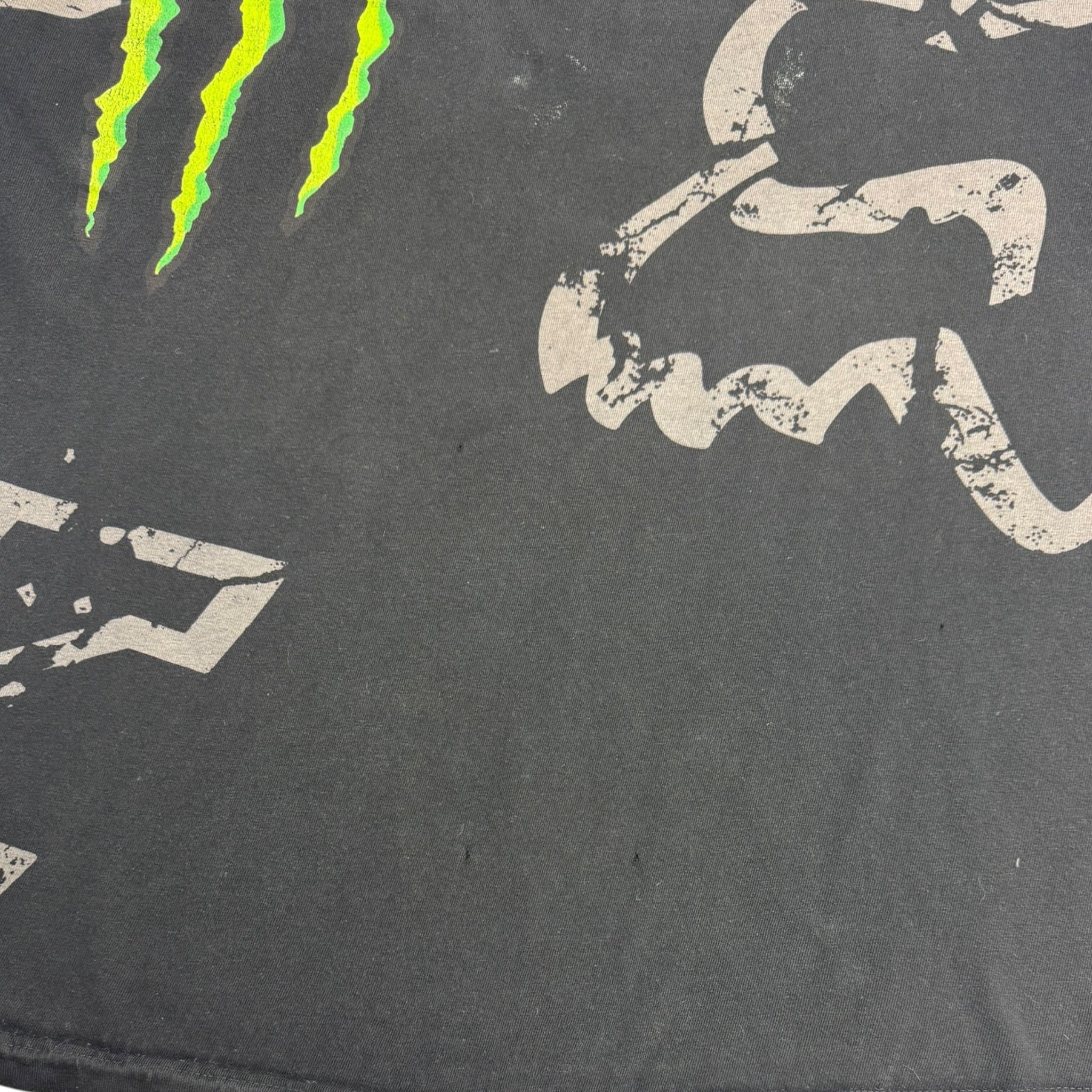 Y2K Fox Racing x Monster Energy Wrap Around T-Shirt