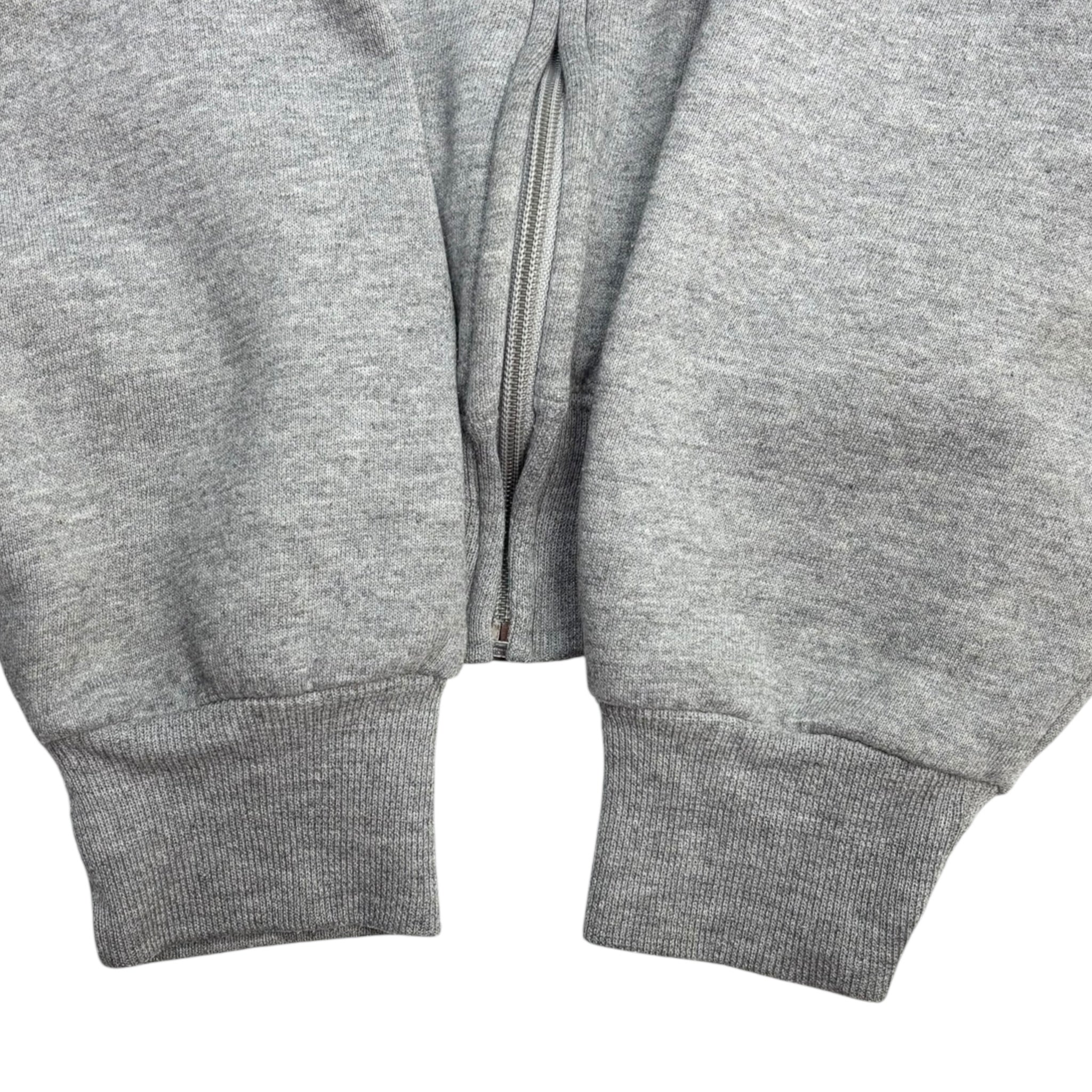 Vintage Russell Athletic Zip-Up Hoodie Grey