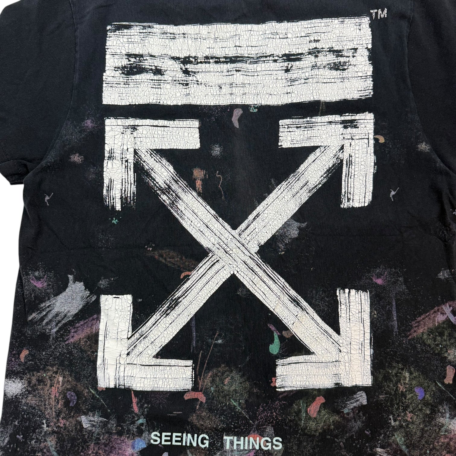 Off-White Galaxy Brushed Tee Black