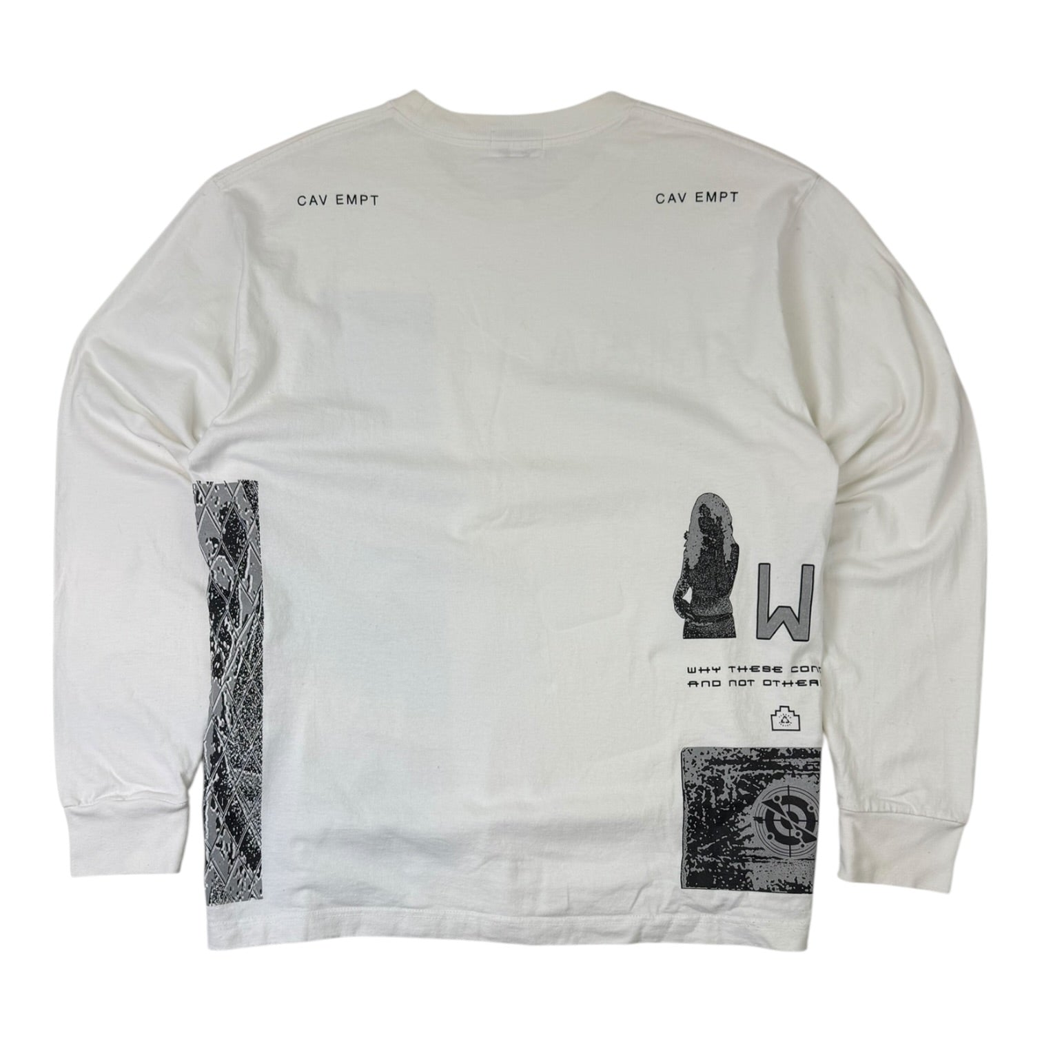 Cav Empt World Of Potentialities Long Sleeve Shirt White