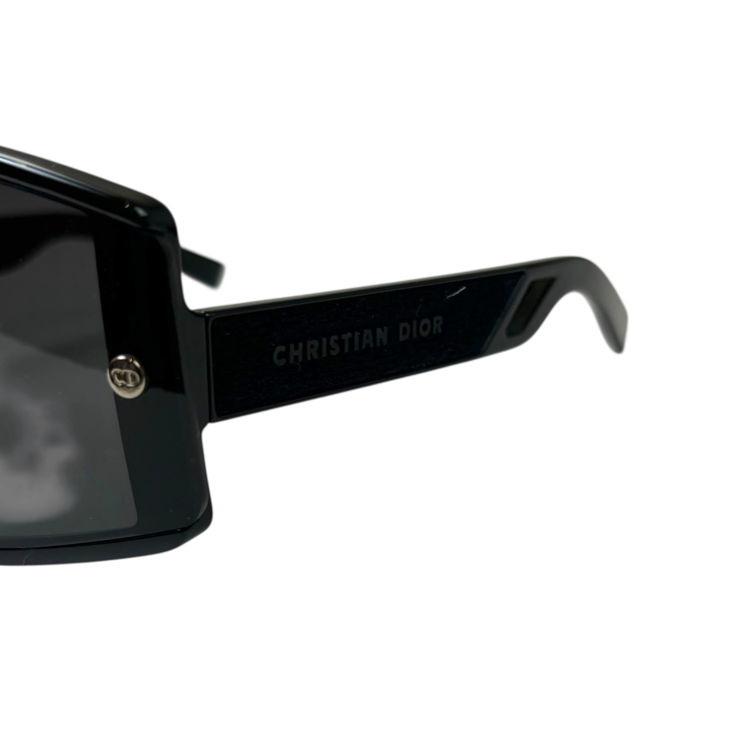 Dior Acetate Diorxtrem Oblique Sunglasses Black