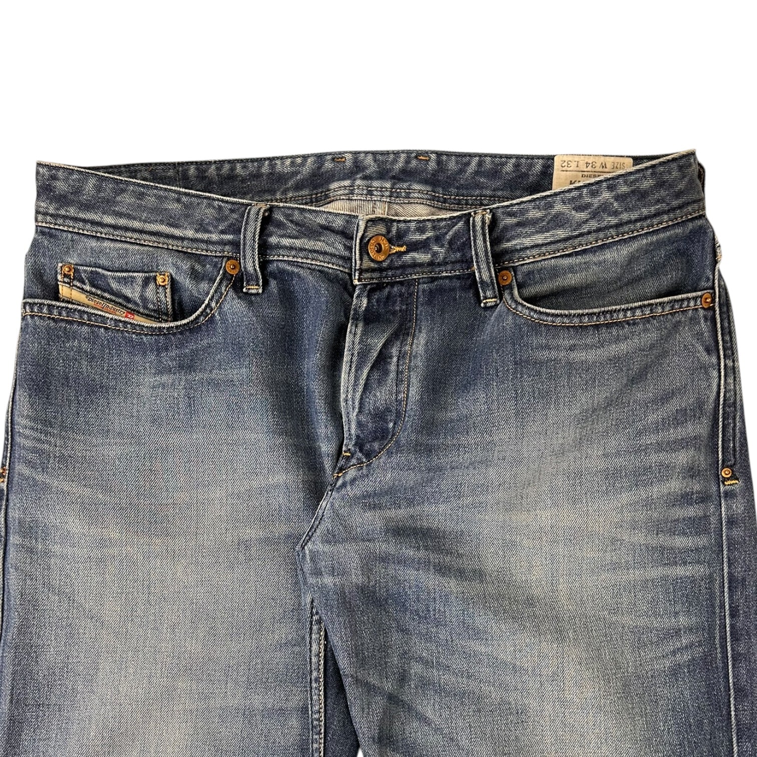 Vintage Diesel Straight Leg Jeans Medium Wash