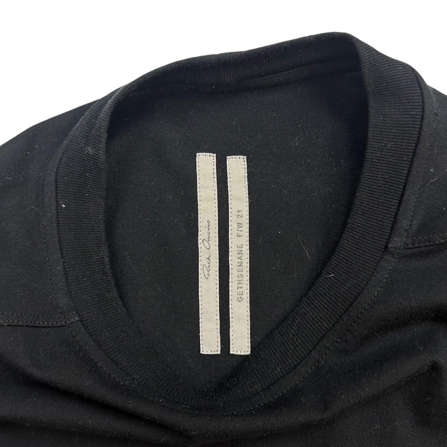Rick Owens Tommy T-Shirt Black