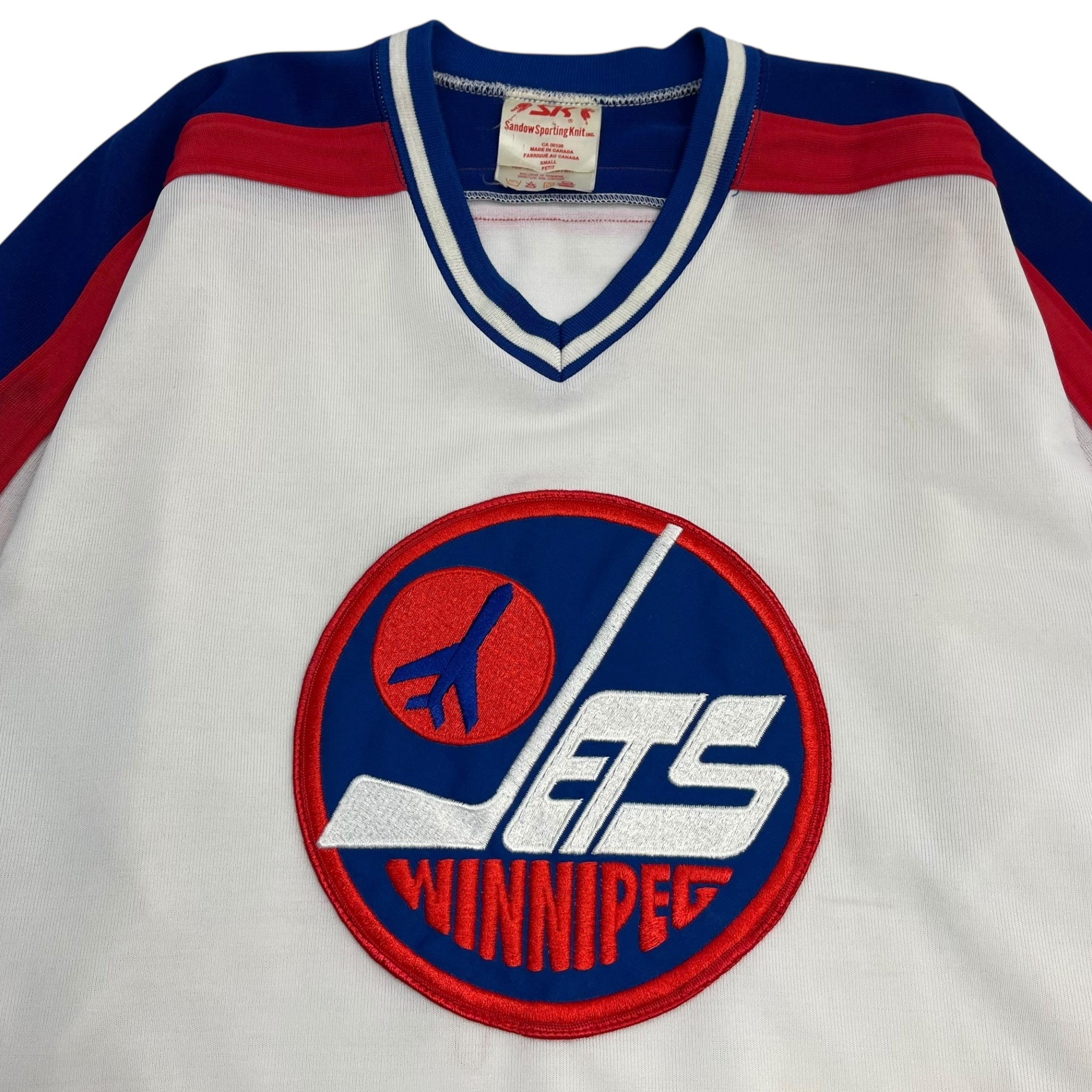 Vintage Winnipeg Jets Sandow Sporting Knits Jersey