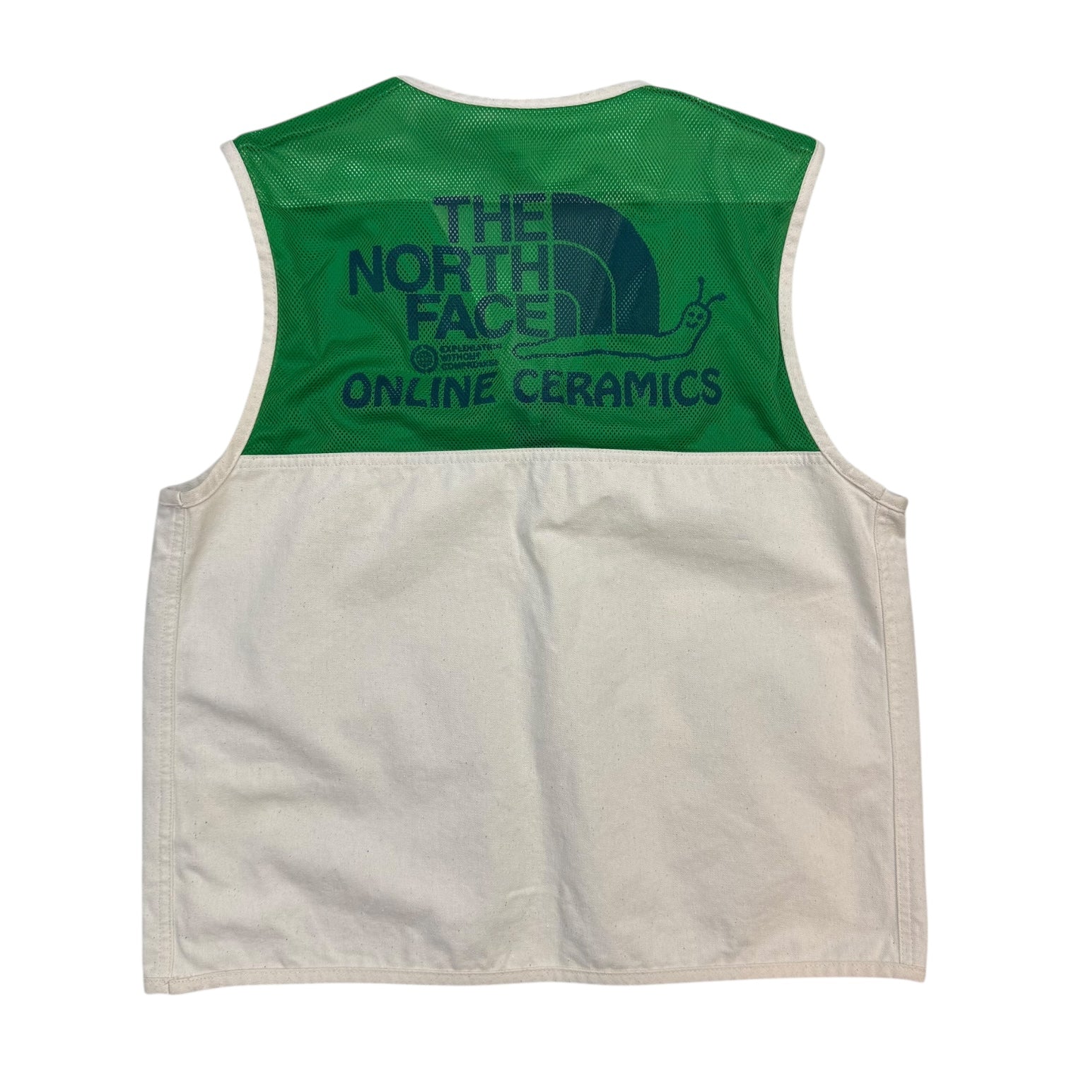 The North Face x Online Ceramics M66 Utility Vest Cream/Green