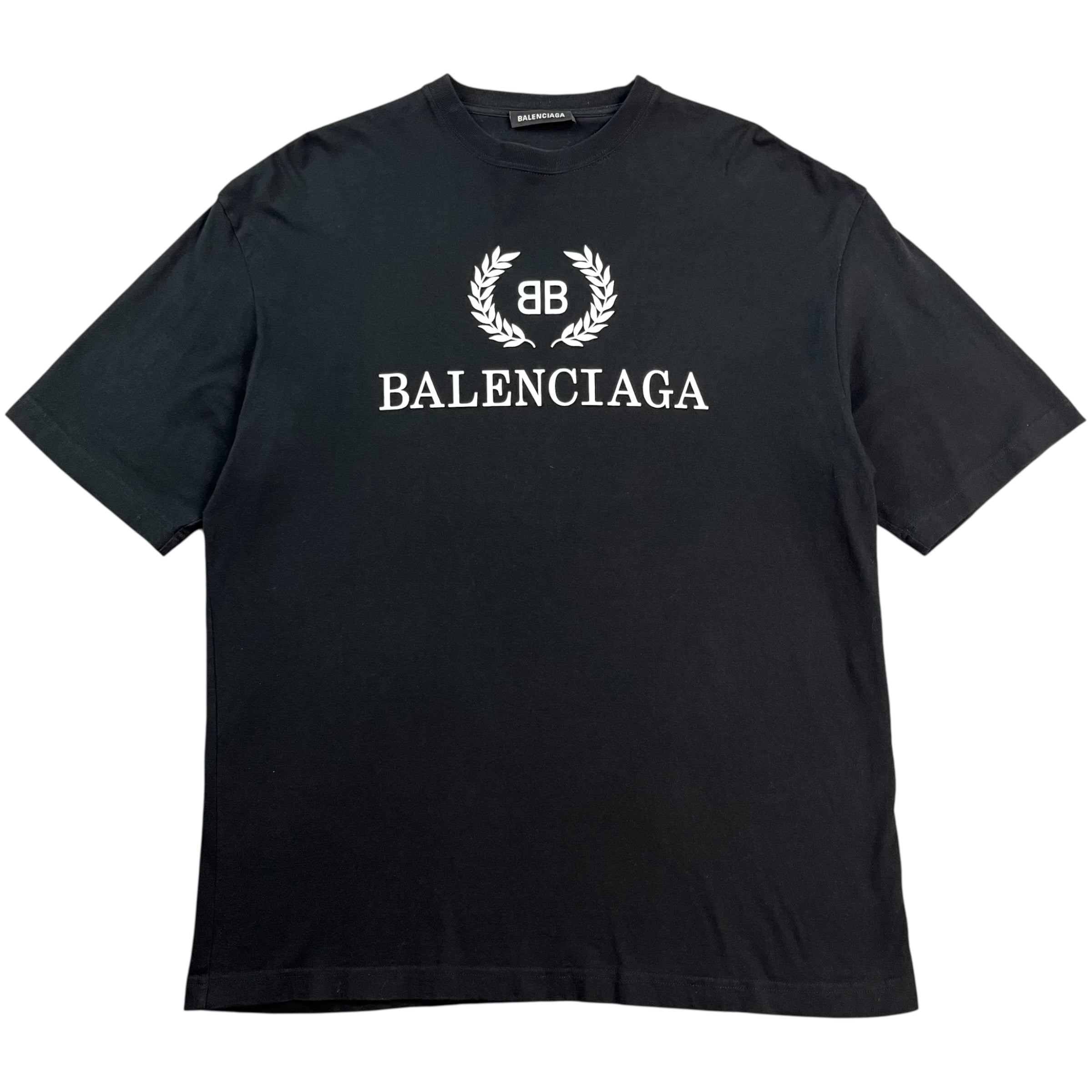 Balenciaga Logo Tee Black