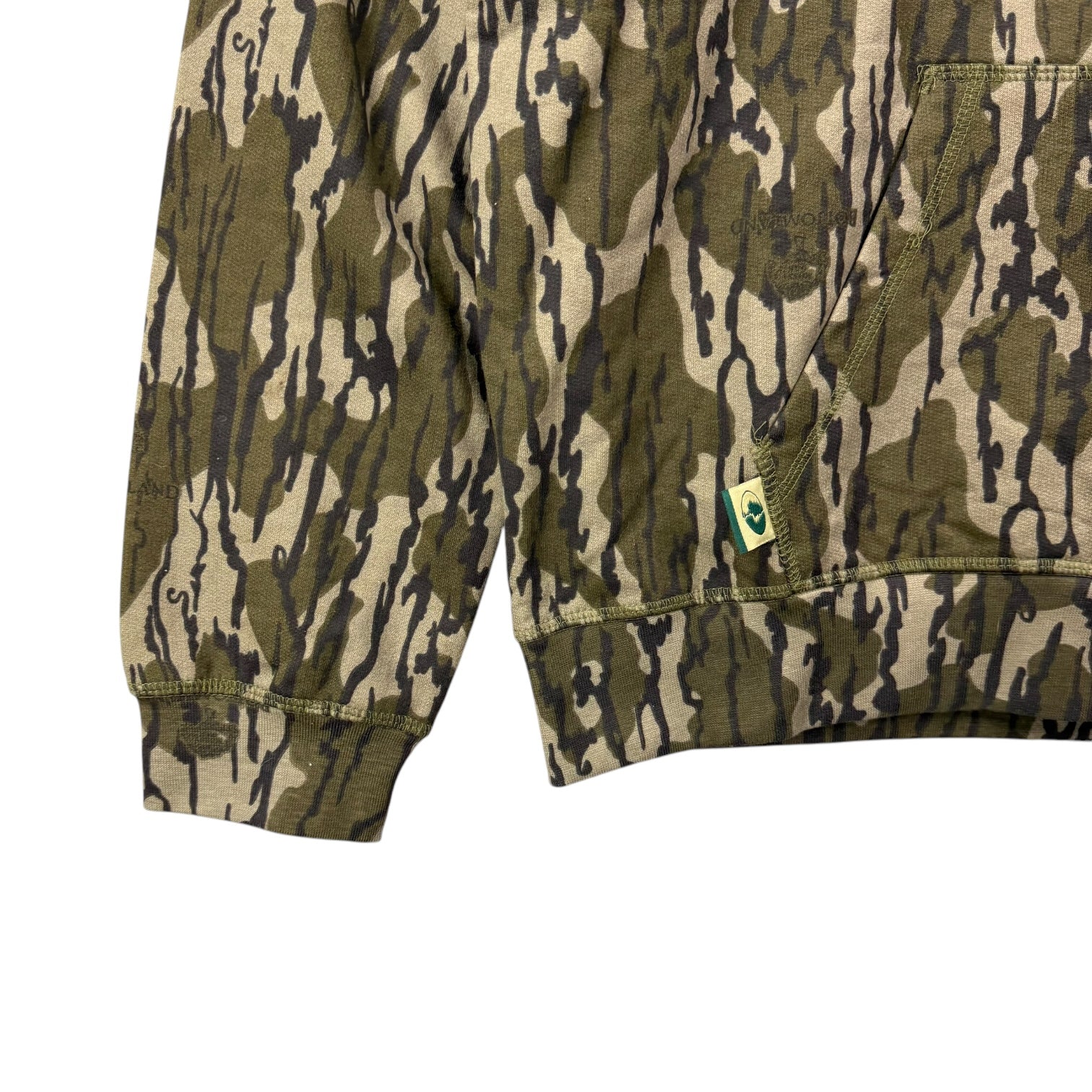 Vintage Mossy Oak Bottomland Hoodie Camo