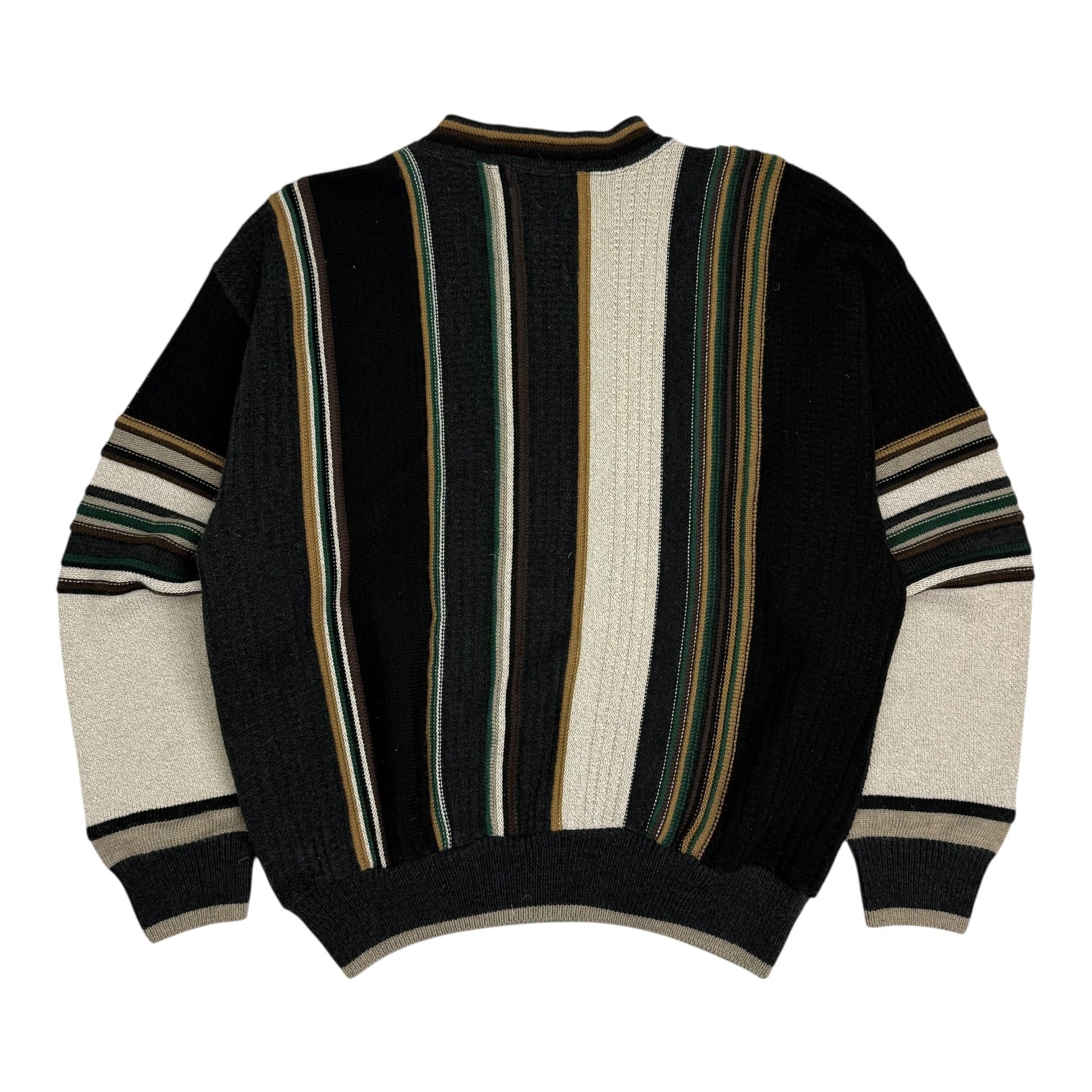 Vintage BHC Knit Sweater Black/Green/White