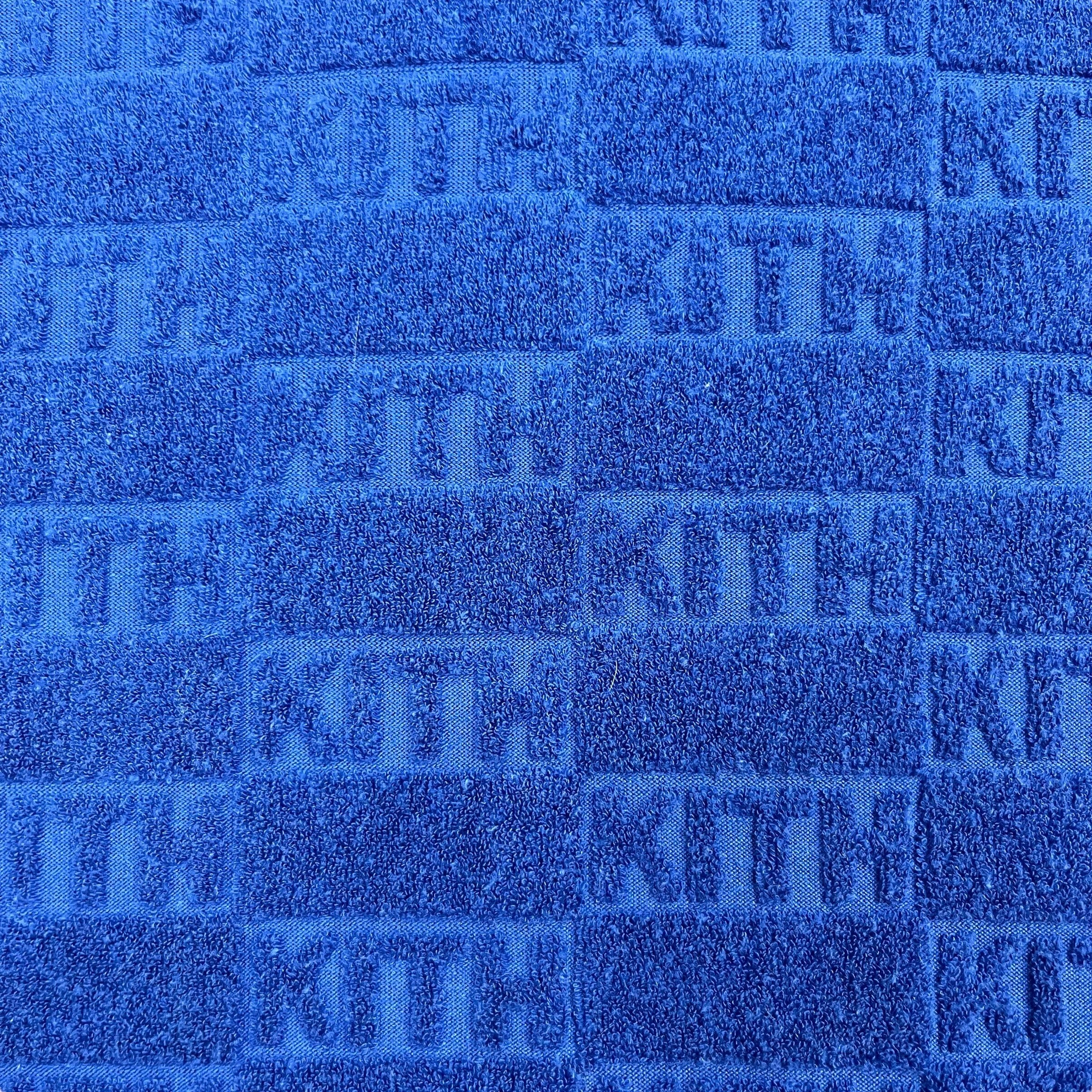 Kith Monogram Leo Terry Polo Shirt Blue