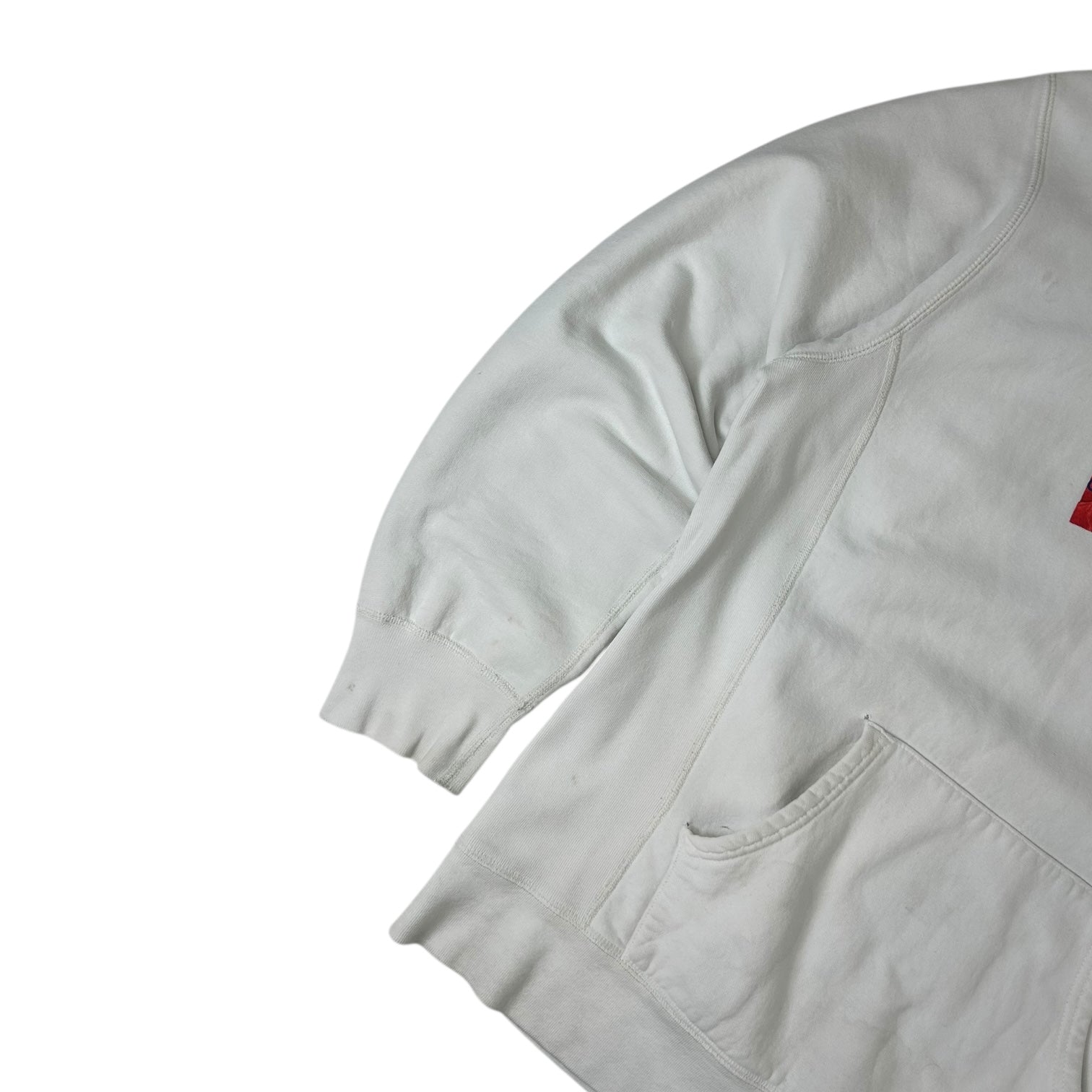 Supreme X Comme Des Garcons Box Logo Hoodie White