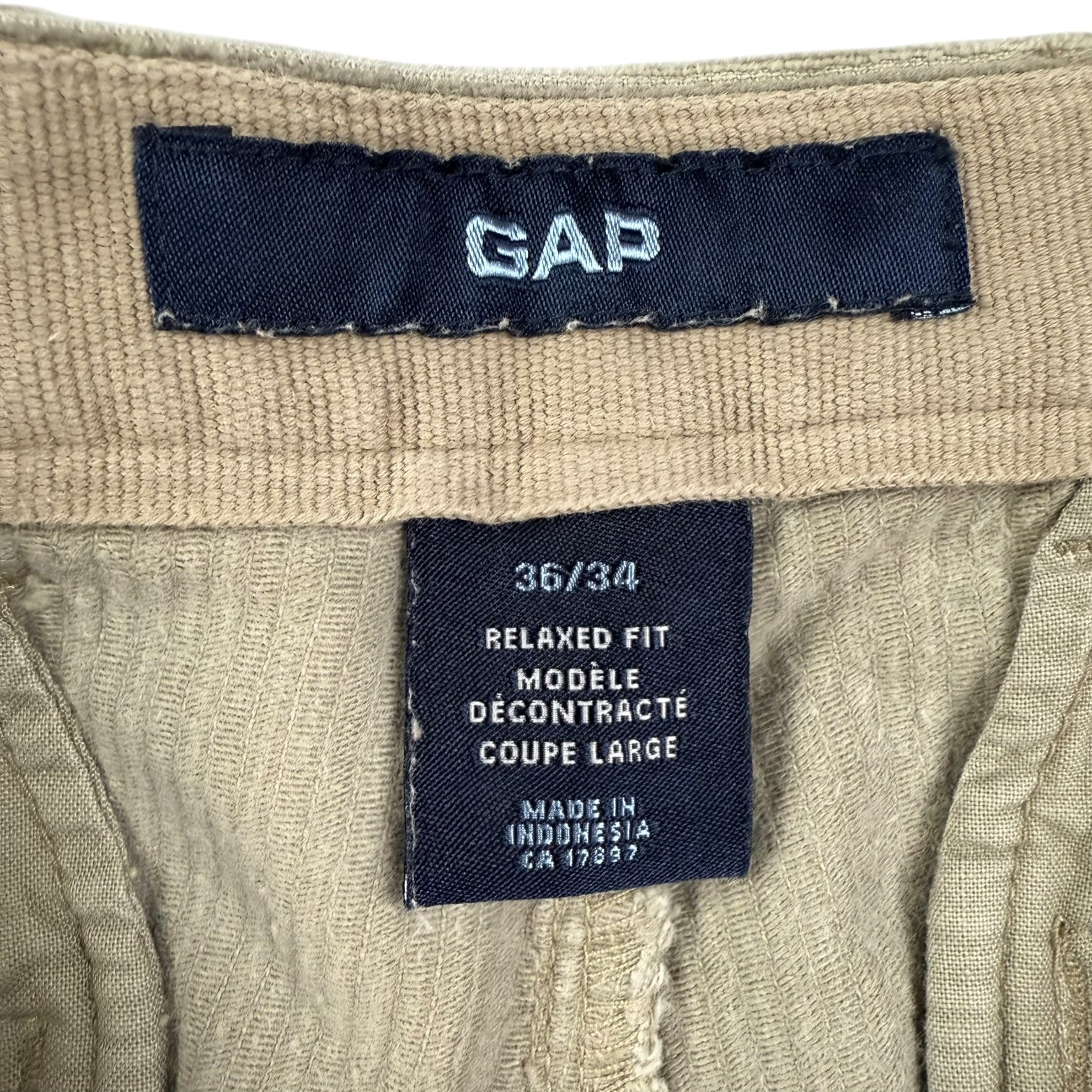 Vintage GAP Corduroy Pants Beige