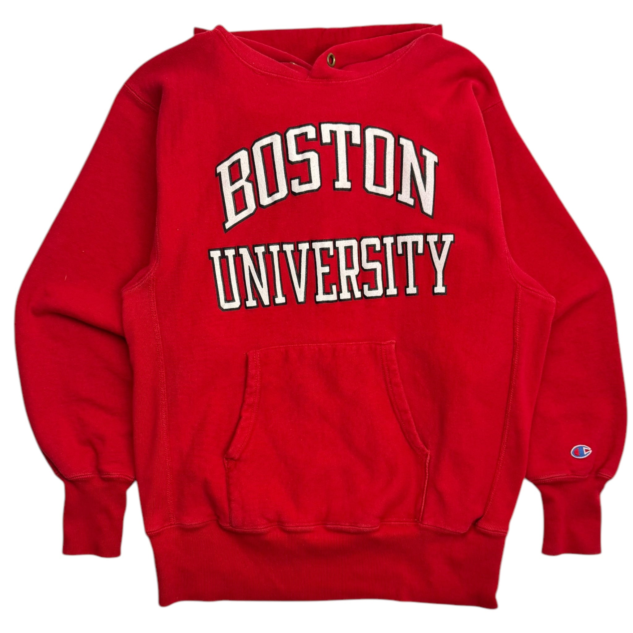 Vintage Boston University Champion Reverse Weave Hoodie