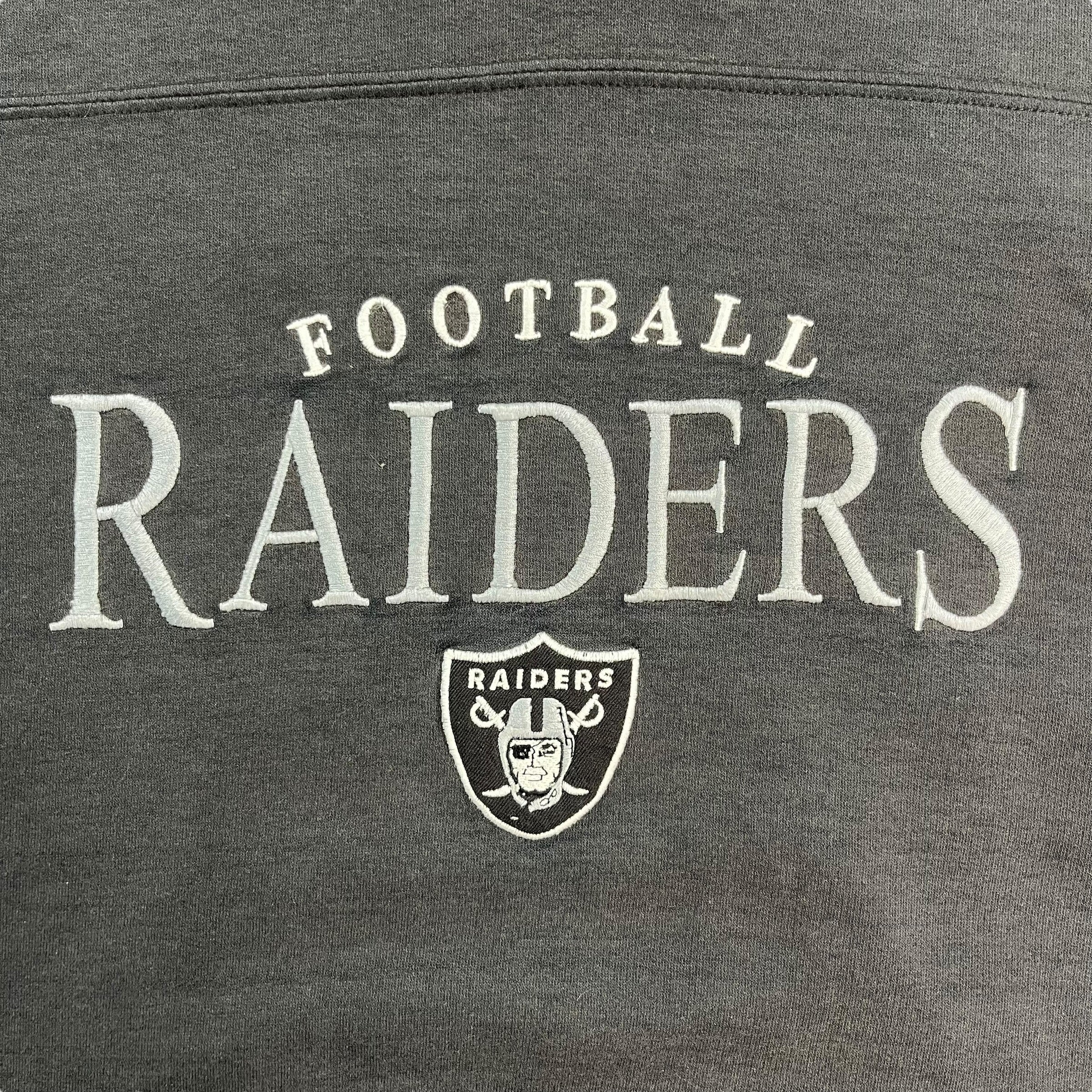 Vintage Oakland Raiders Hoodie Black