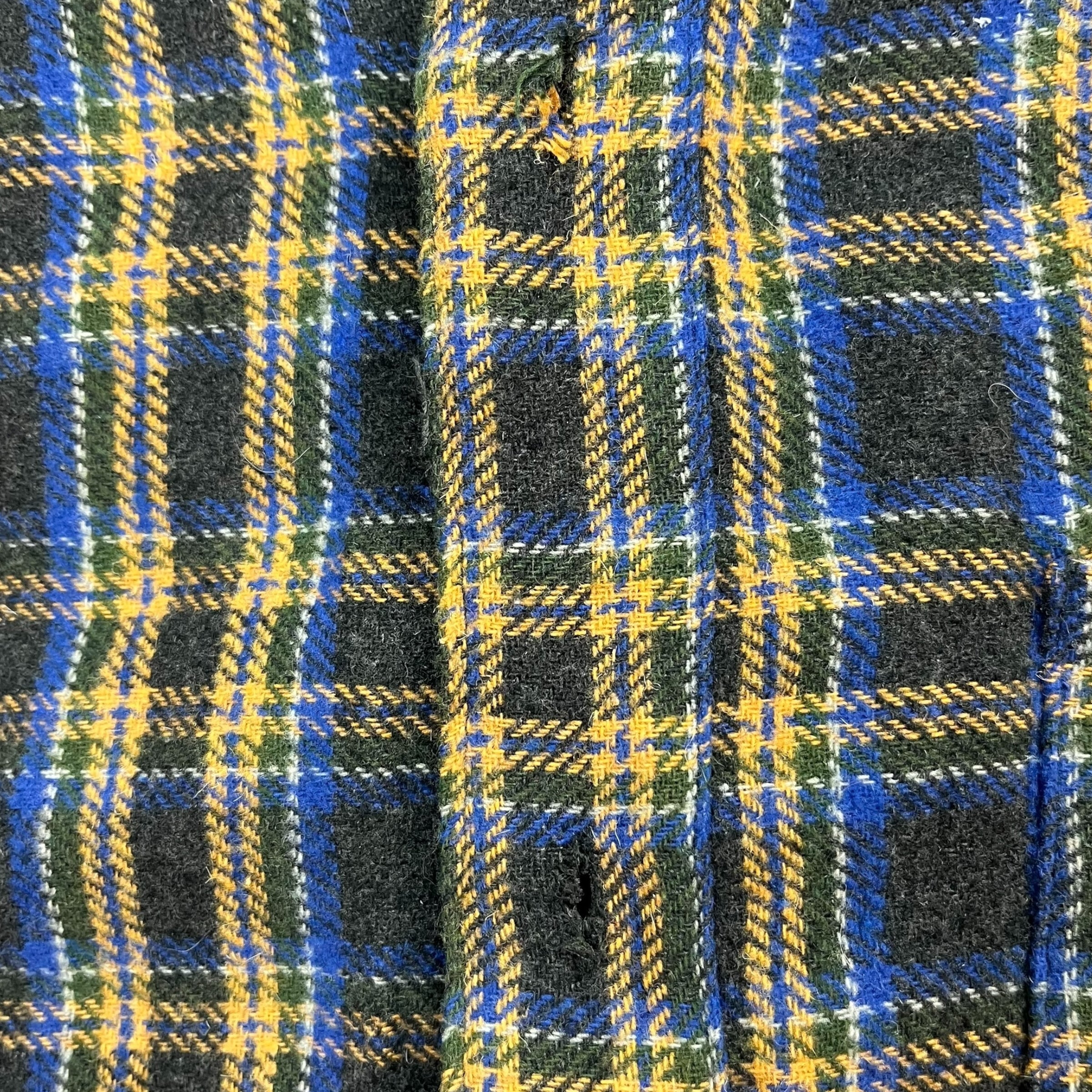 Hockey Flannel Flannel Shirt Navy/Yellow