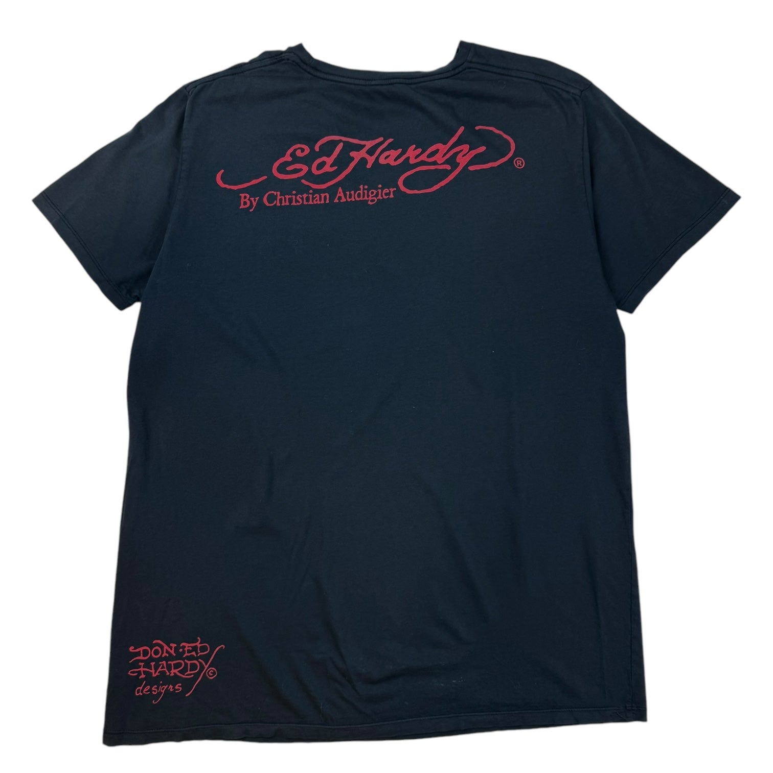 Vintage Y2K Ed Hardy Eagle T-Shirt Black