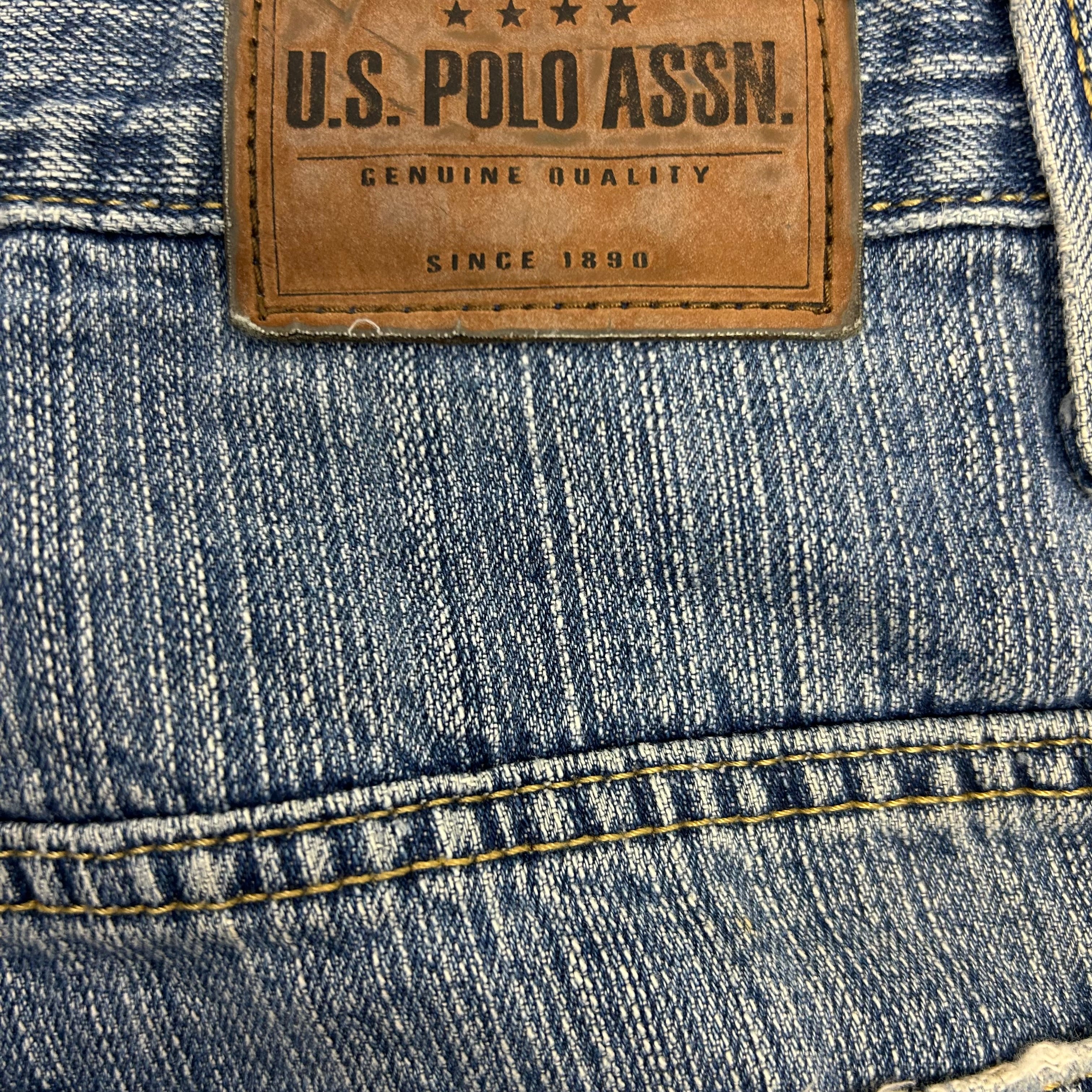 Y2K U.S. Polo Assn. Denim Carpenter Shorts