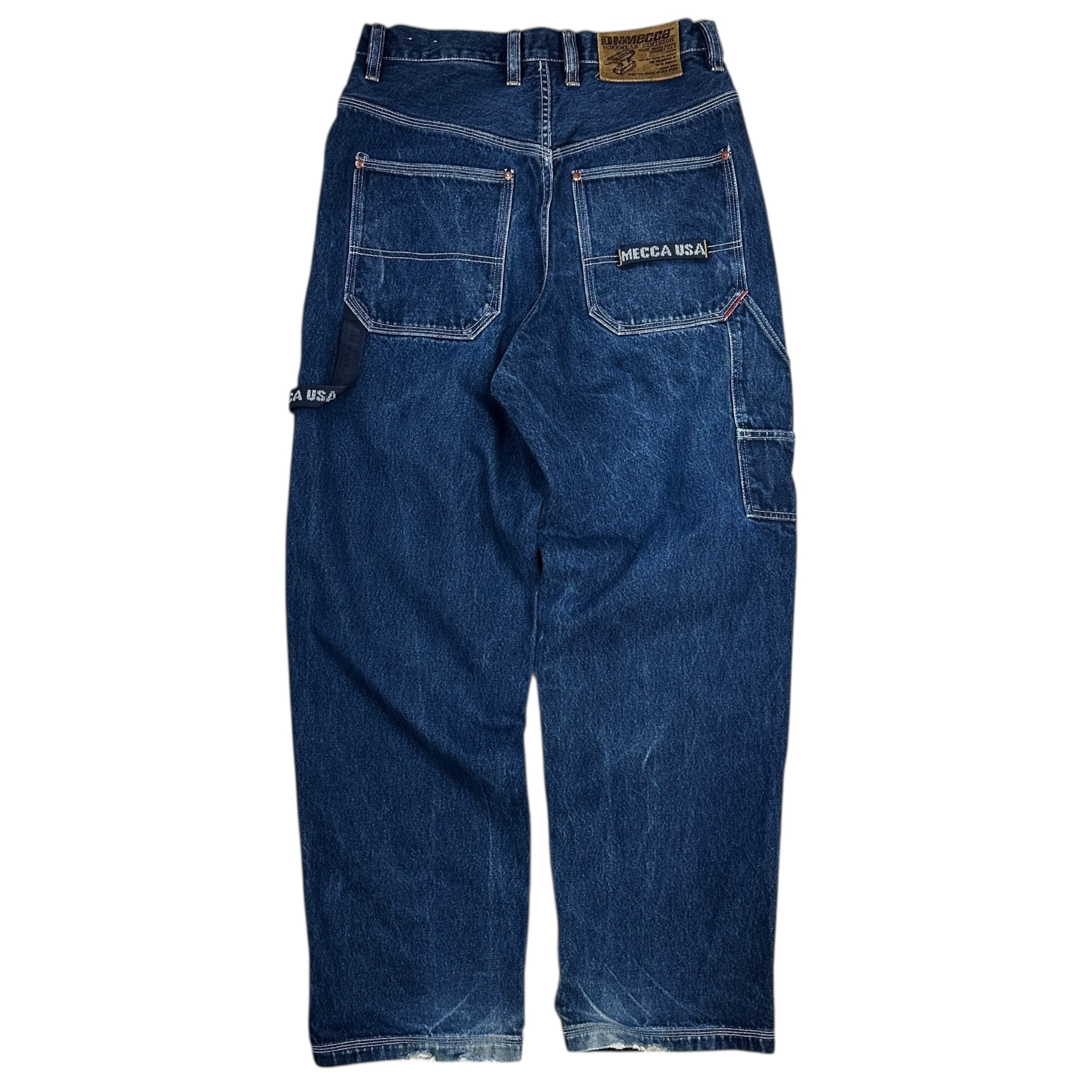 Vintage Y2K Mecca Denim Carpenter Pants Indigo