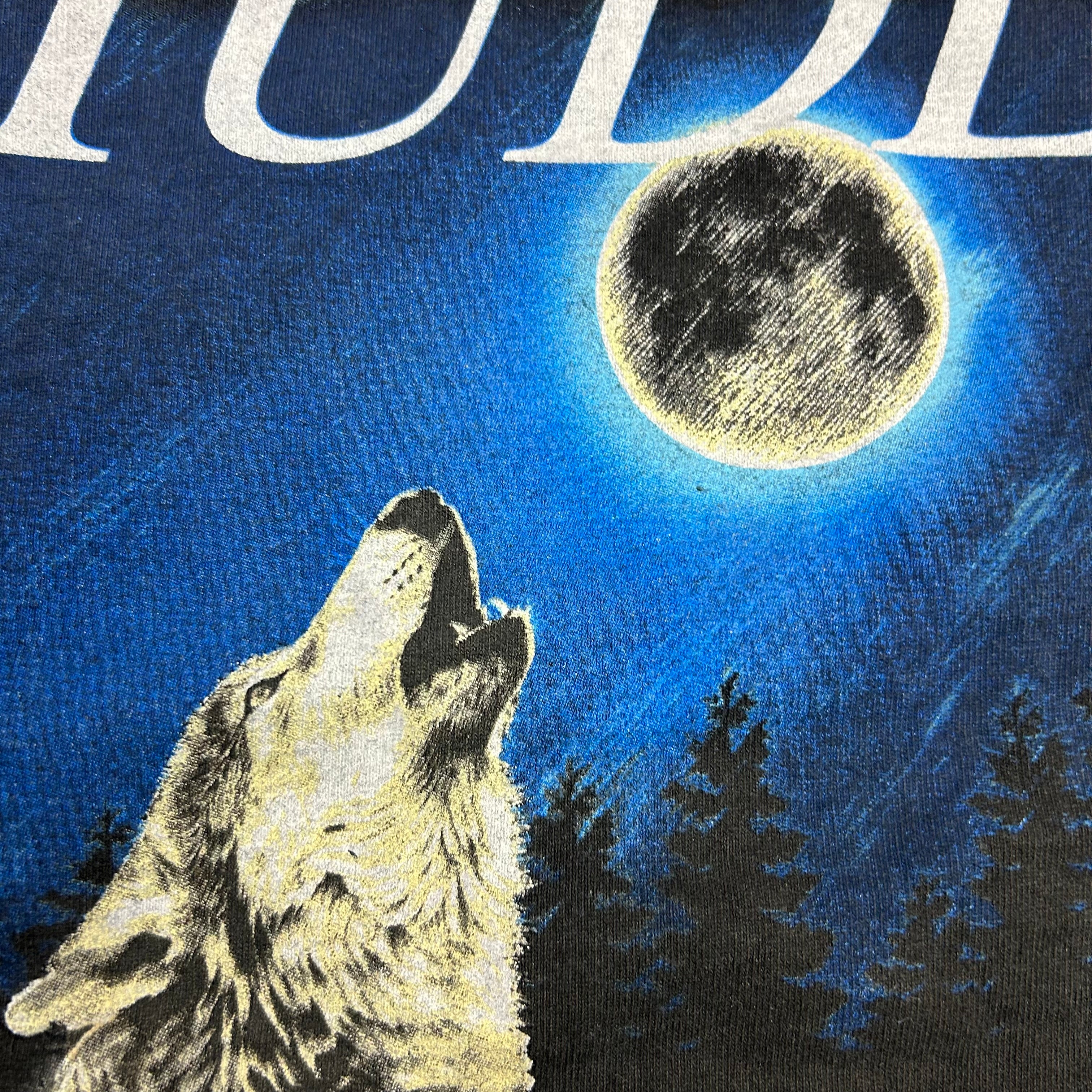 Rhude Howling Wolf Tee Black